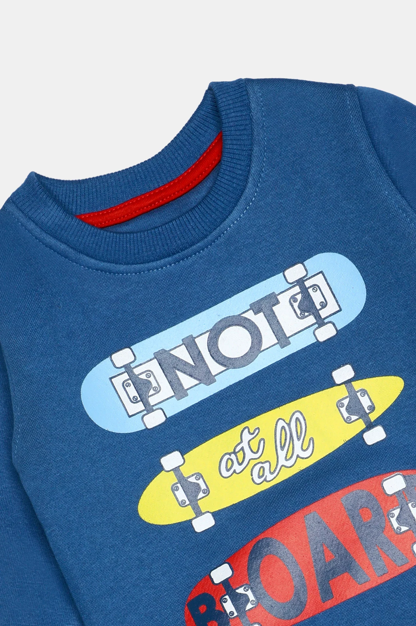 Royal Blue Graphic Boys Sweatshirt - Image 2