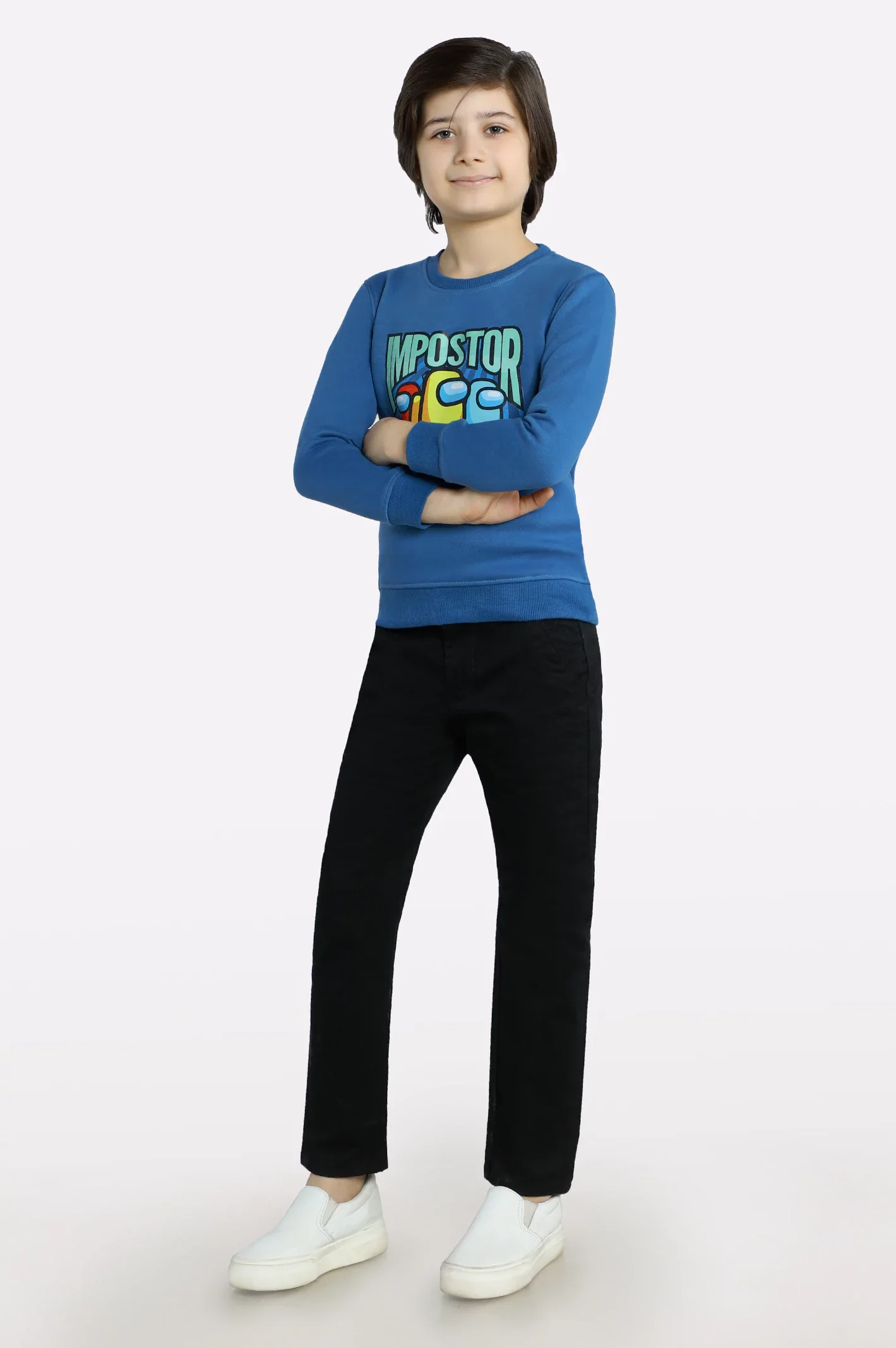 Impostor Graphic Boys Sweatshirt - Image 2
