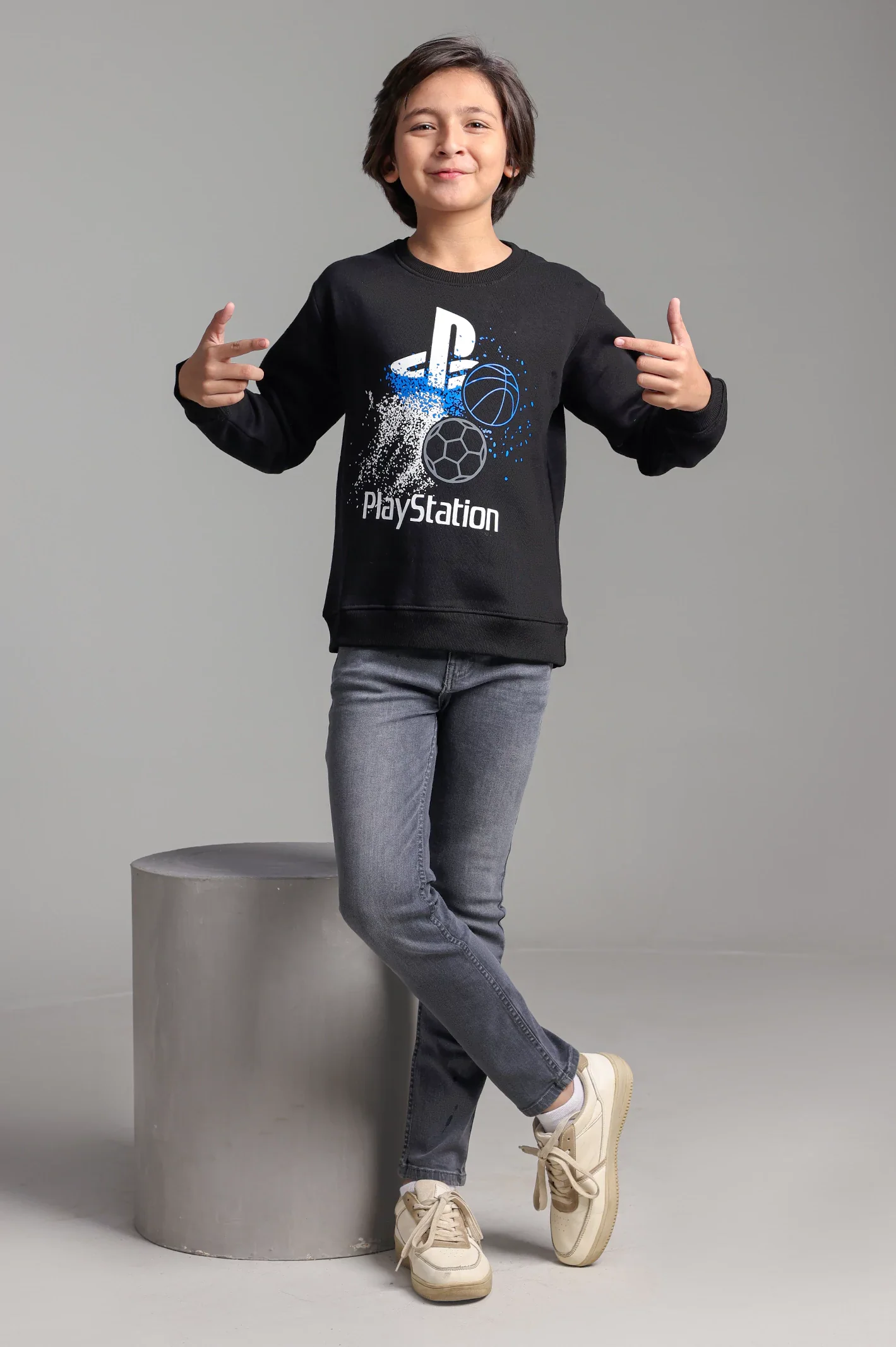 PlayStation Graphic Print Boys Sweatshirt - Image 2