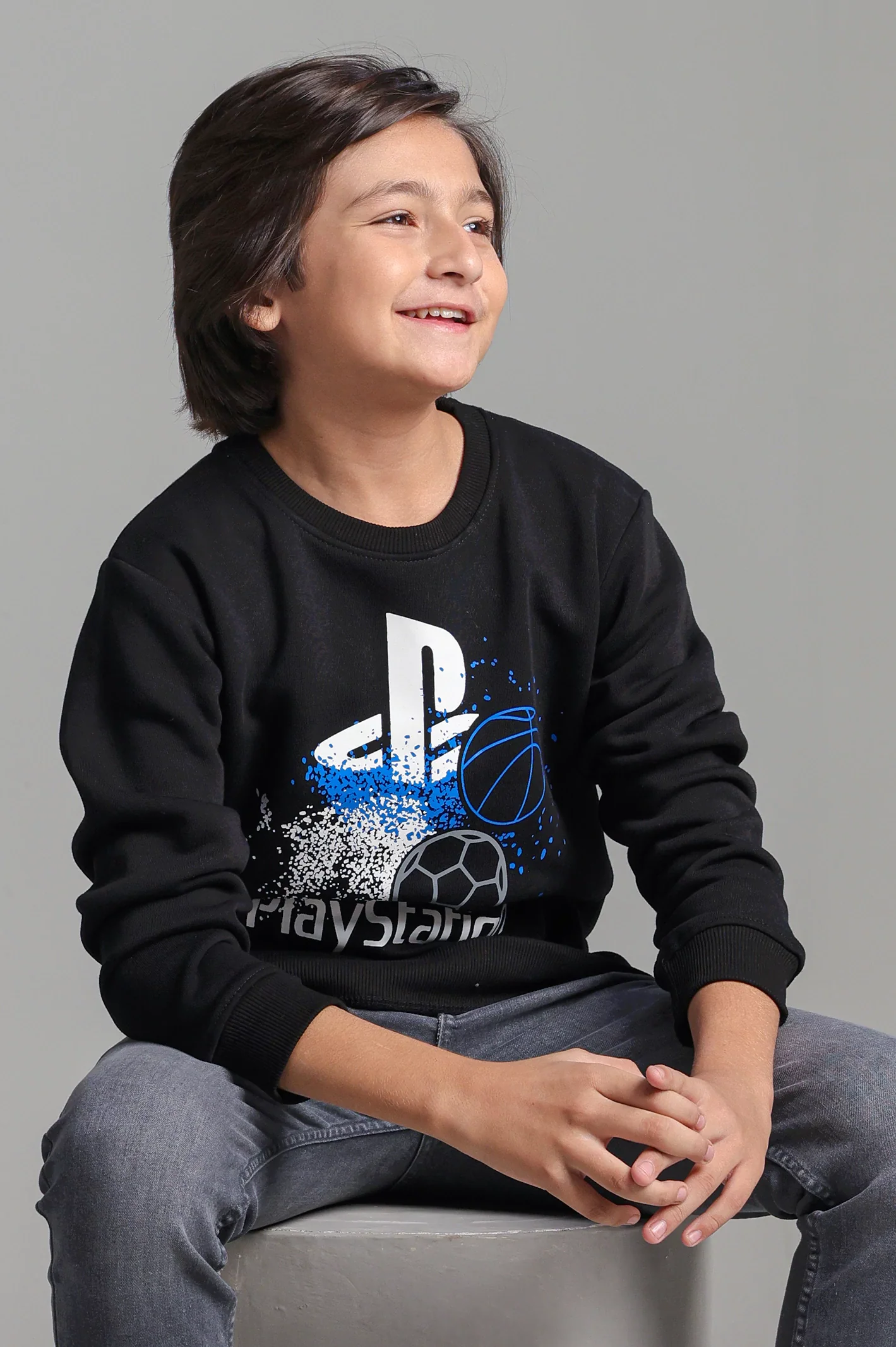 PlayStation Graphic Print Boys Sweatshirt - Image 3