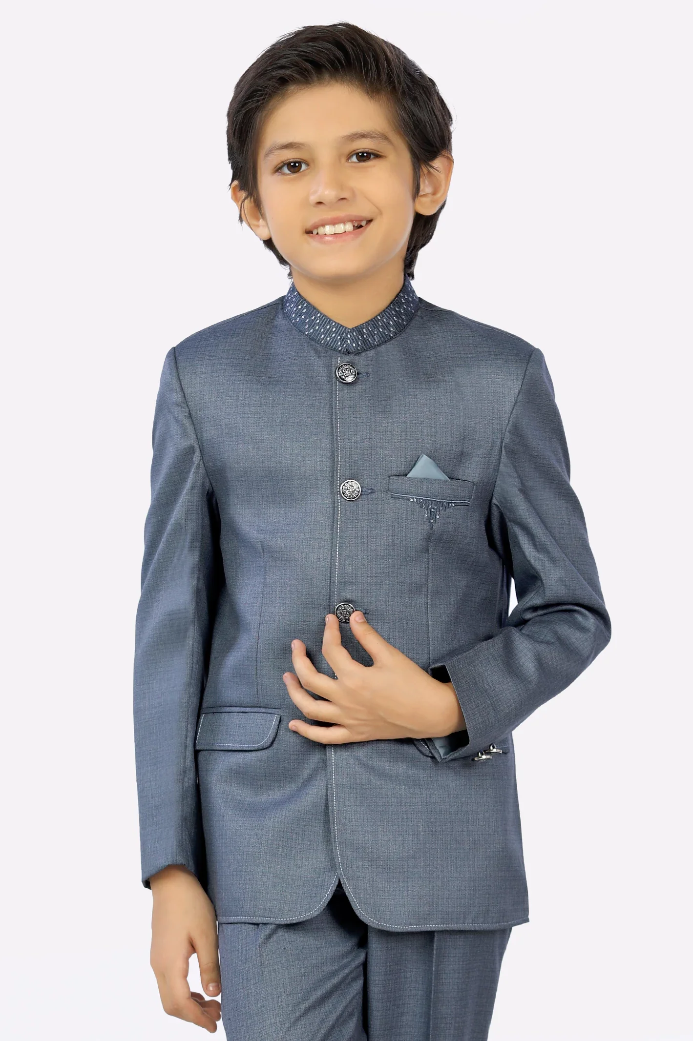 Blue Boys Prince Suit - Image 2