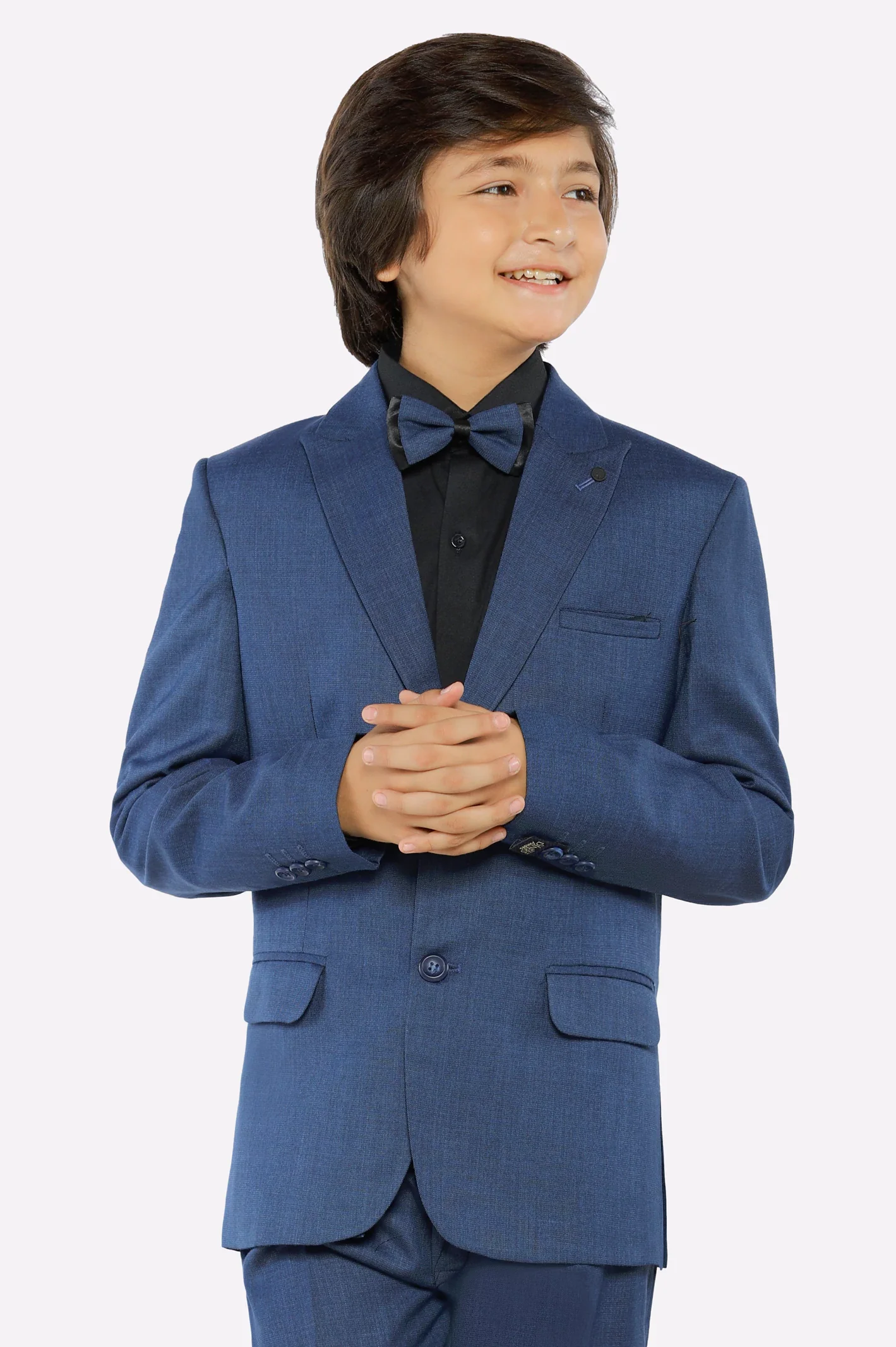 Blue Suiting for Boys - Image 2