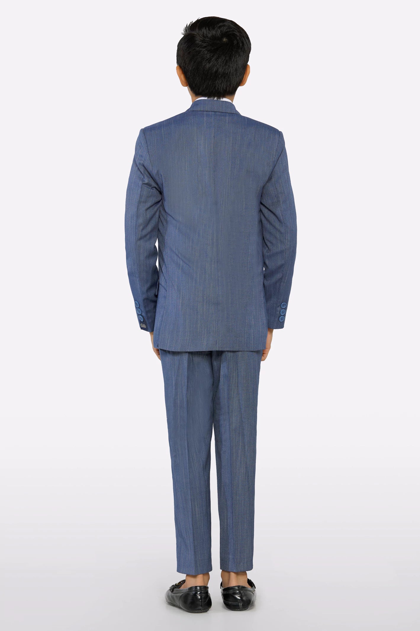 Blue Suiting for Boys - Image 3