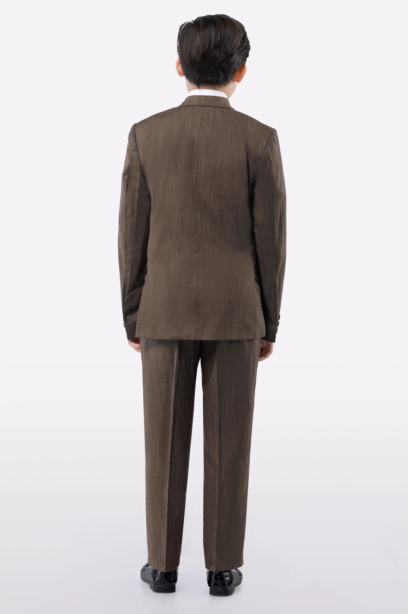 Brown Suiting for Boys - Image 3