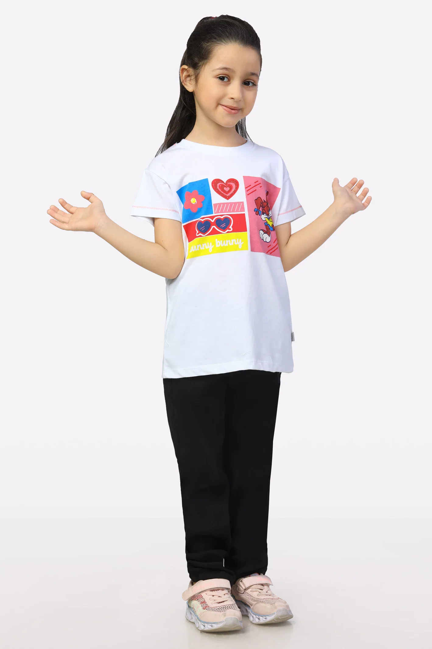 Babs Bunny Printed Girls T-Shirt - Image 6