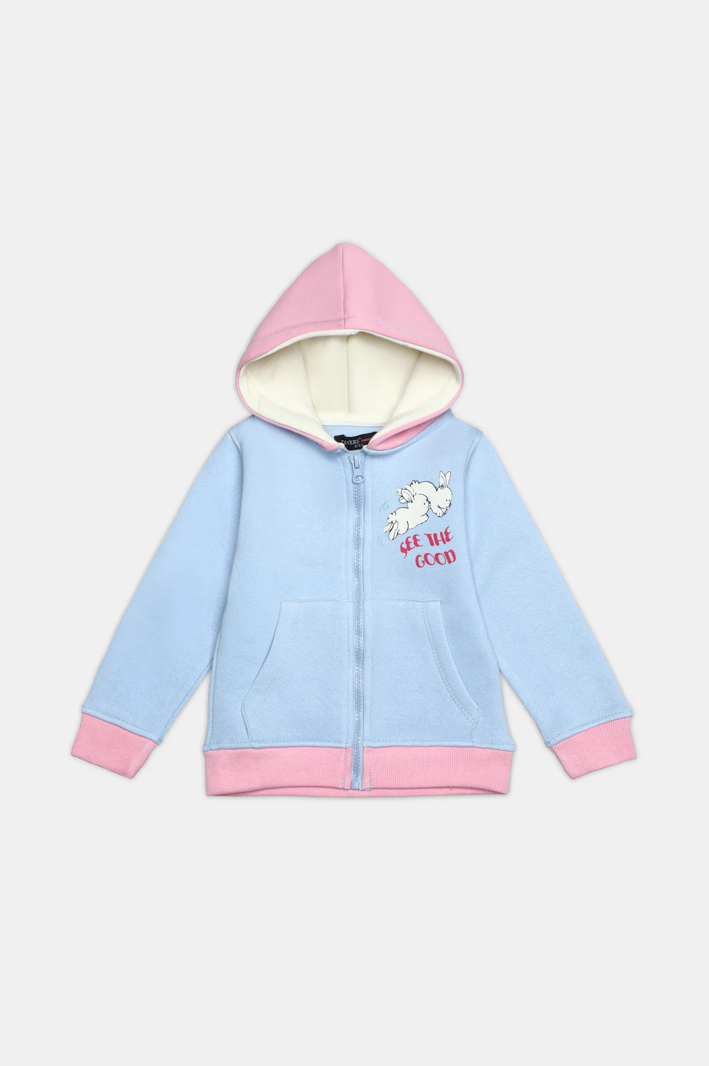 Graphic Printed Girls Hoodie