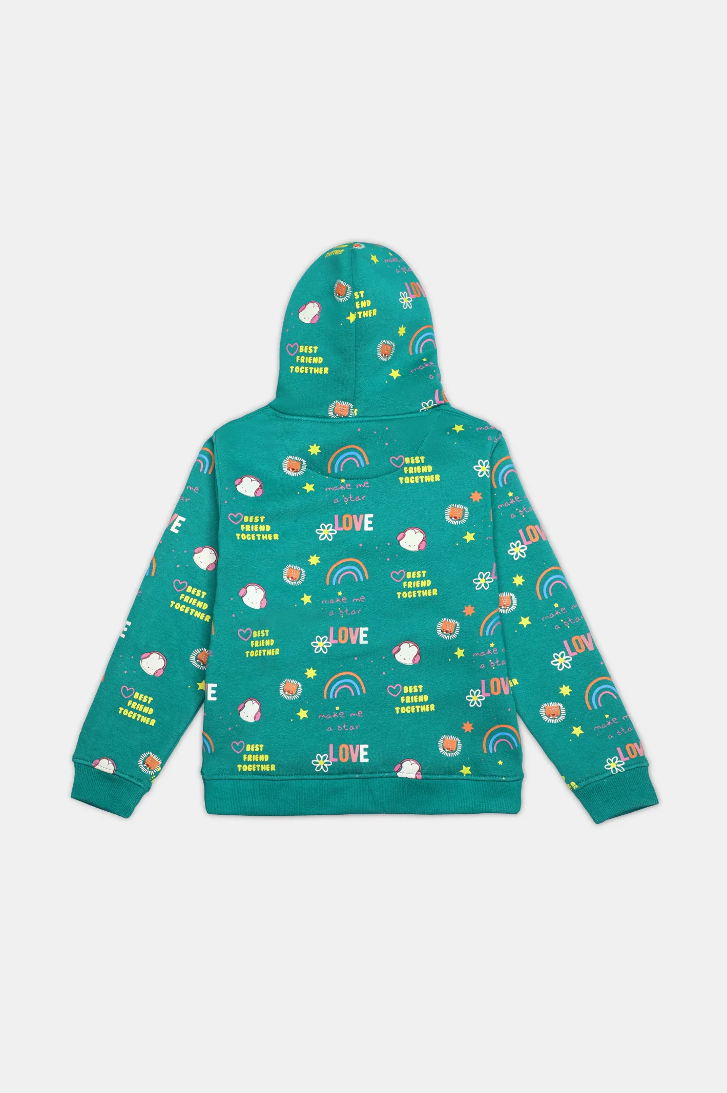 All Over Print Girls Hoodie - Image 3