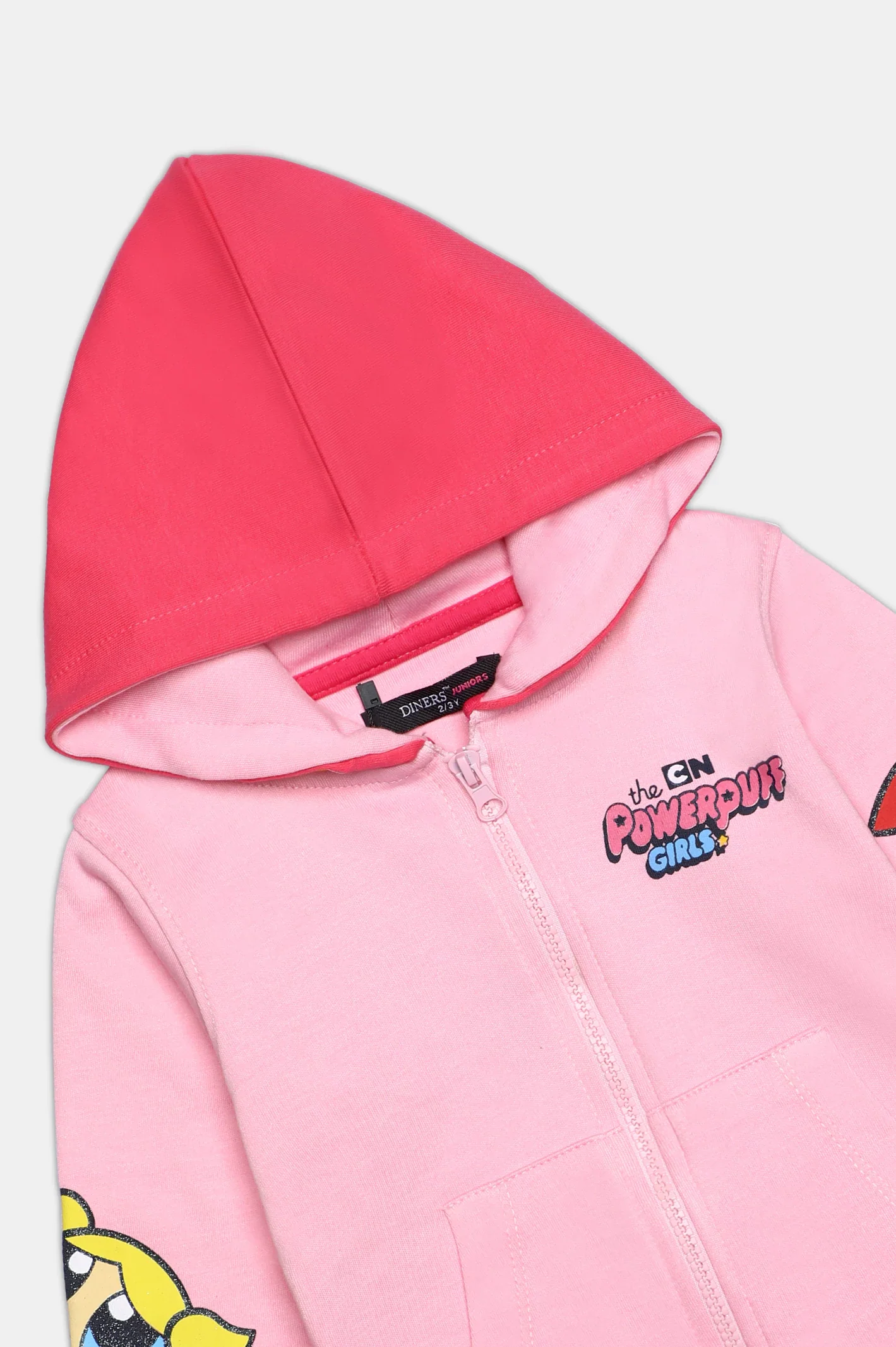 Powerpuff Girls Graphic Girls Hoodie - Image 2