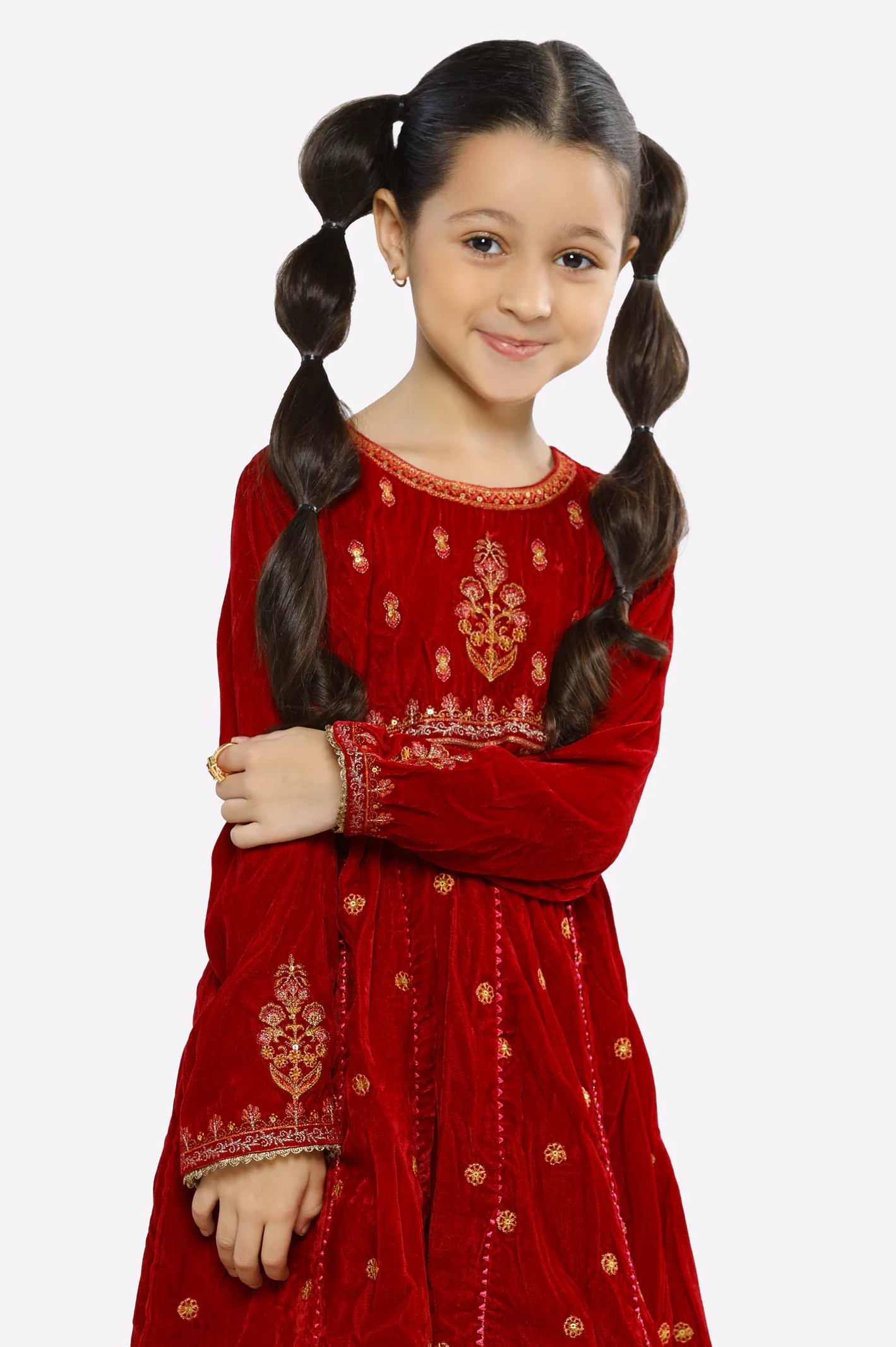 Embroidered Girls Kurti - Image 2