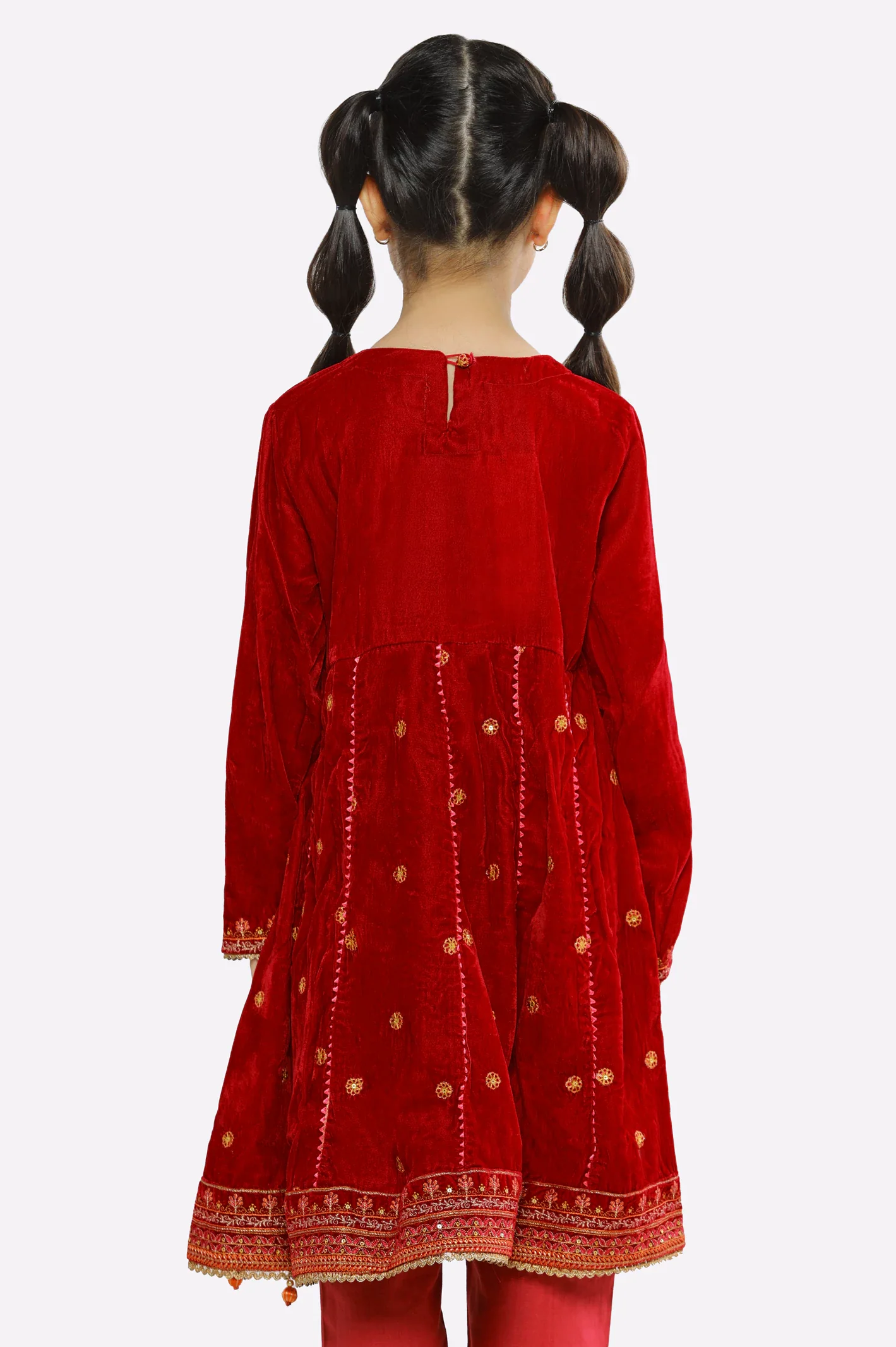 Embroidered Girls Kurti - Image 3