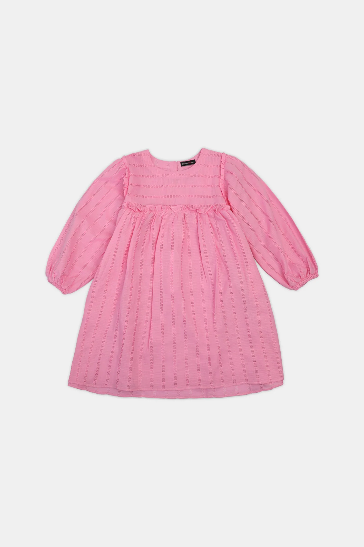 Pink Stylised Girls Kurti - Image 5