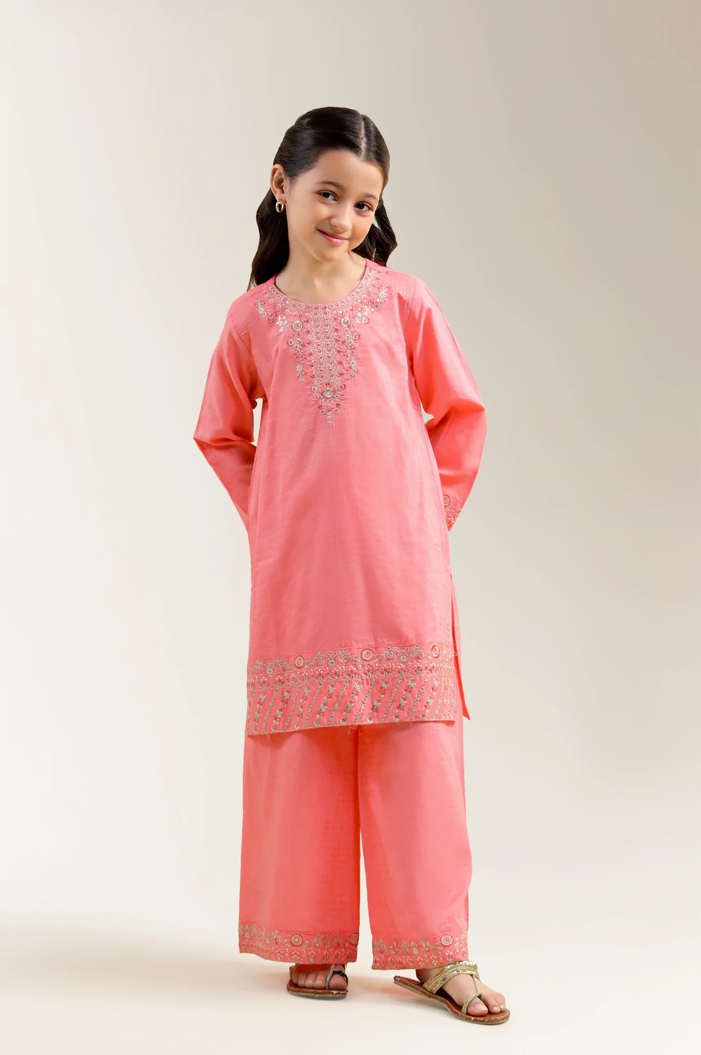 Embroidered Girls 2PC
