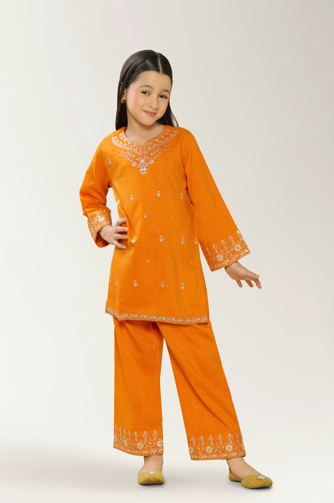Embroidered Girls 2PC