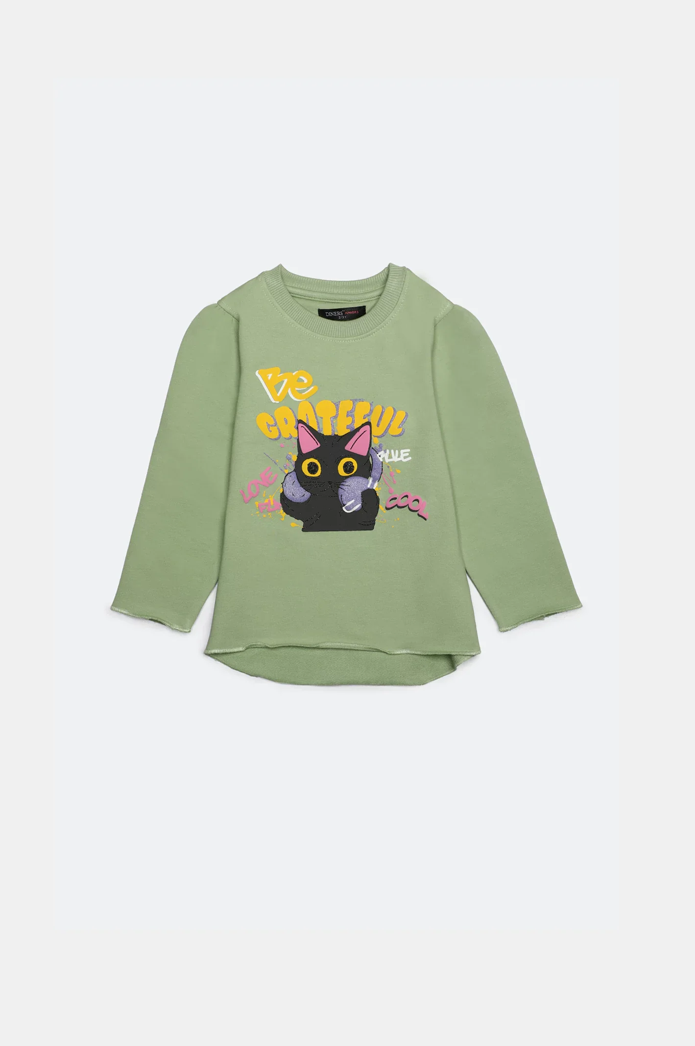 Statement Graphic Girls Sweatshirt