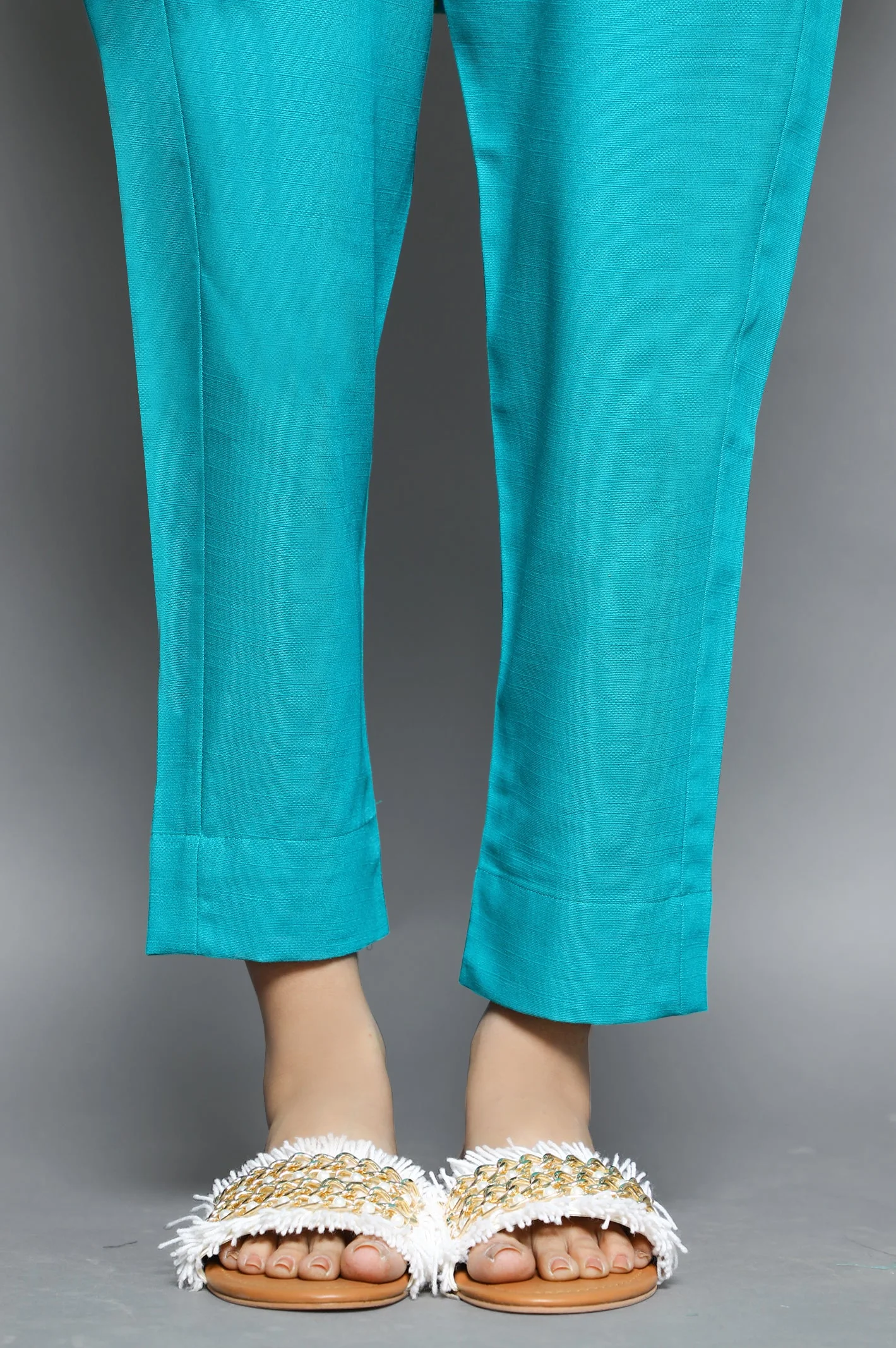 Sea Green Ladies Trouser