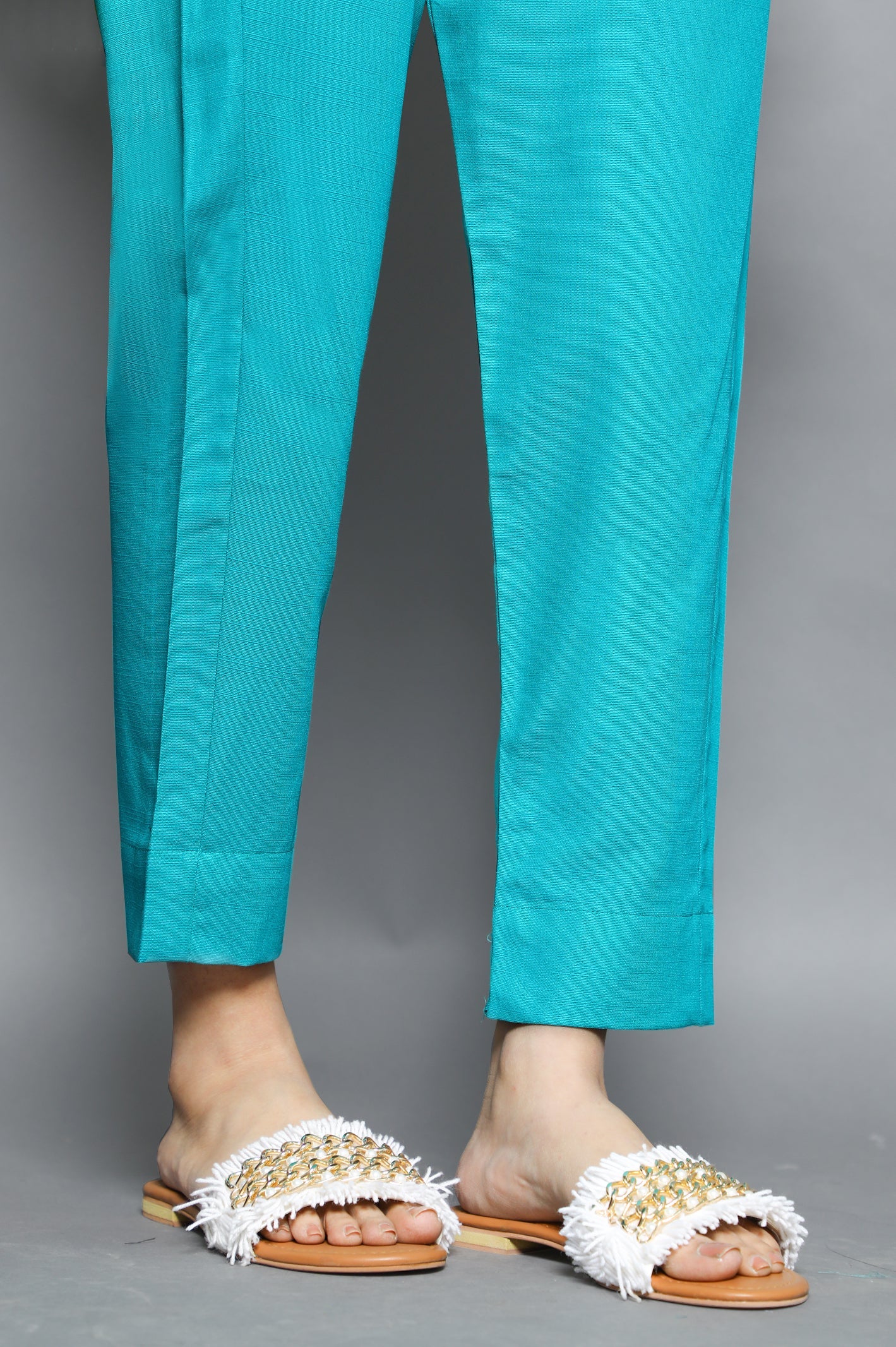Sea Green Ladies Trouser - Image 2