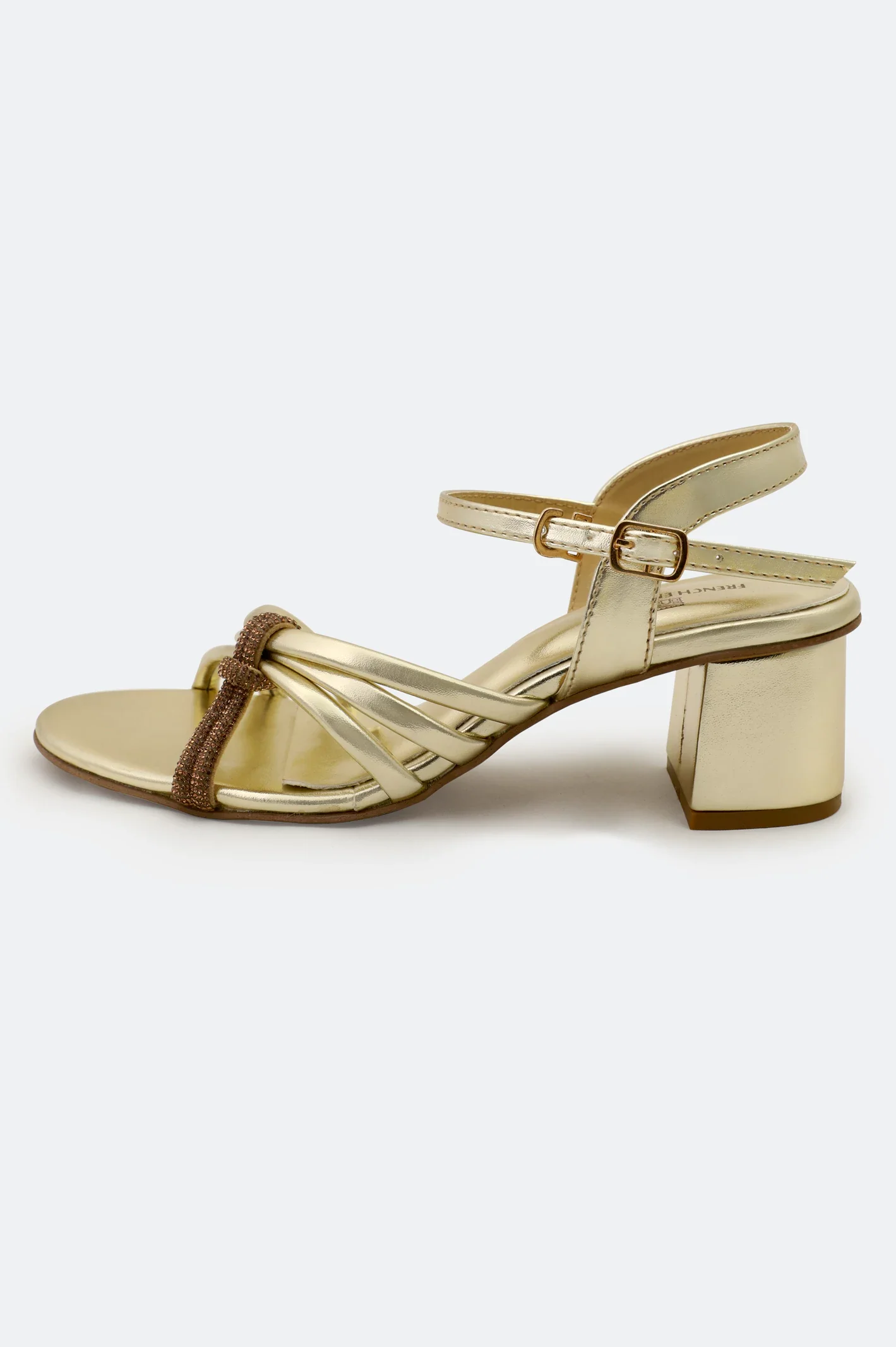 Golden Ladies Formal Heels - Image 3
