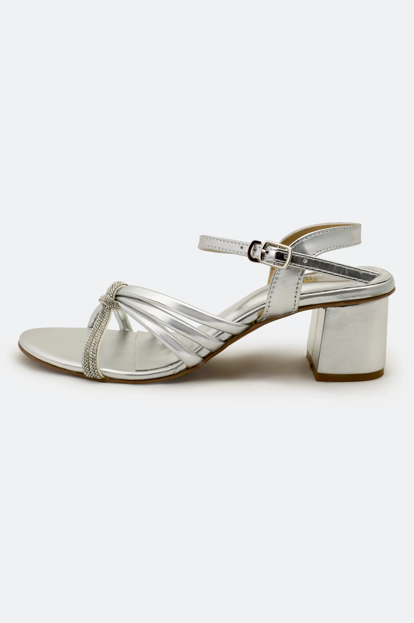 Silver Ladies Formal Heels - Image 3