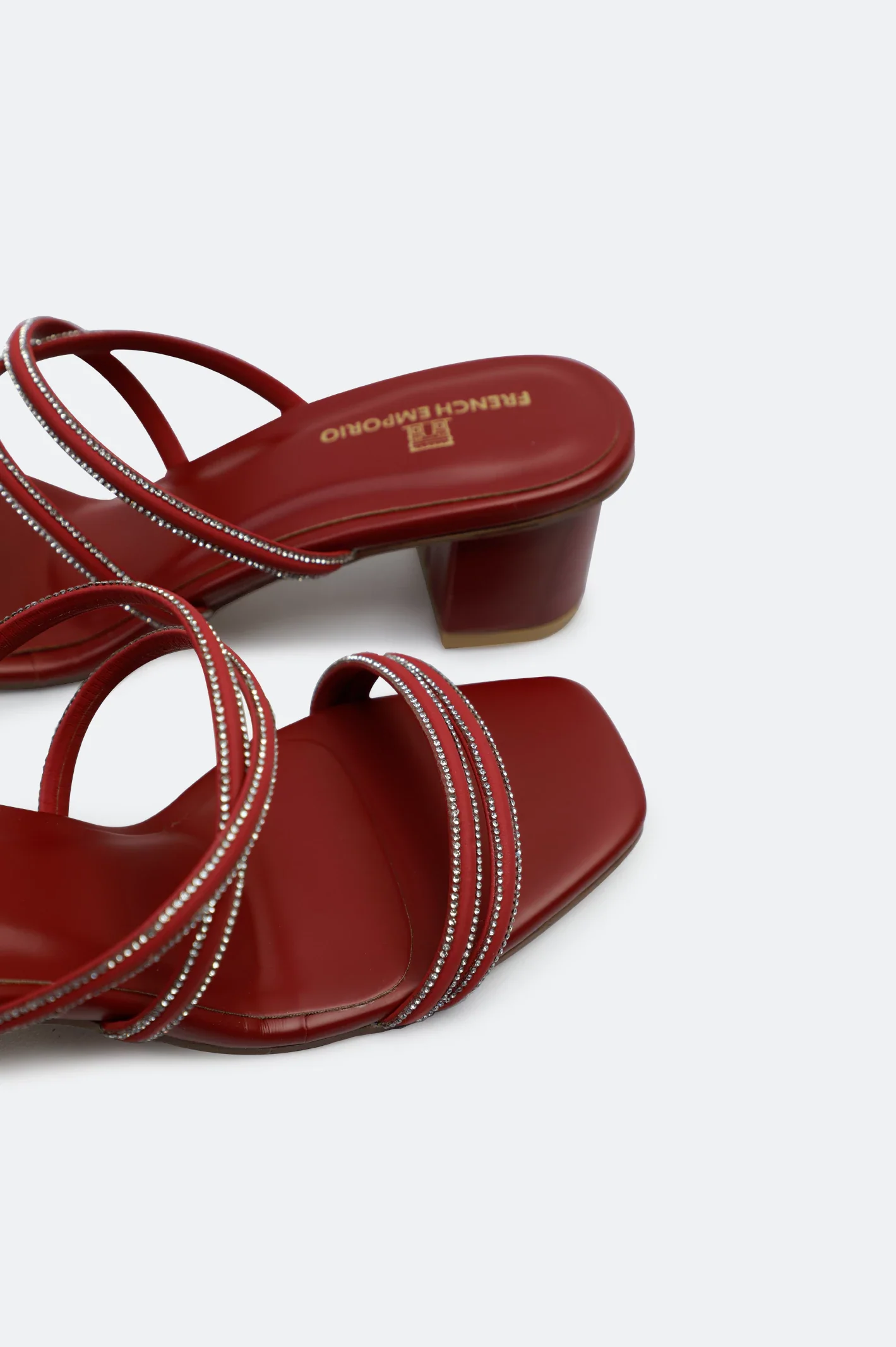 Maroon Ladies Formal Heels - Image 2