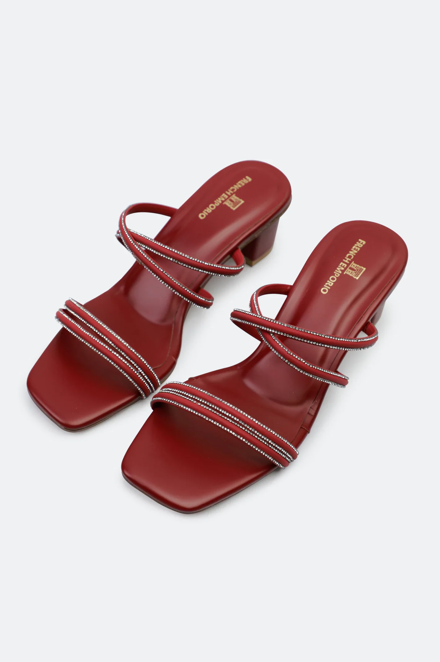 Maroon Ladies Formal Heels - Image 4