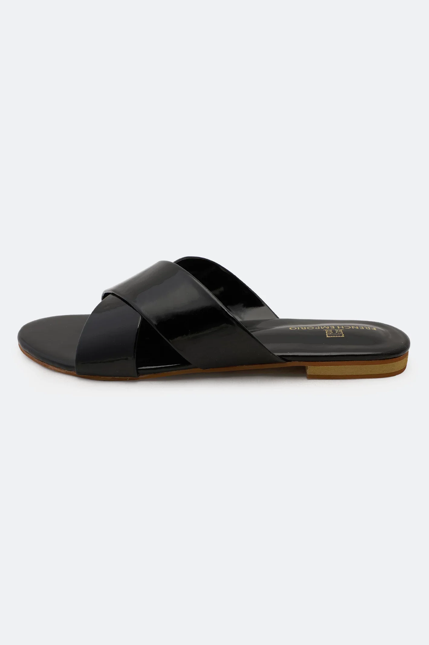 Black Ladies Casual Slippers - Image 3