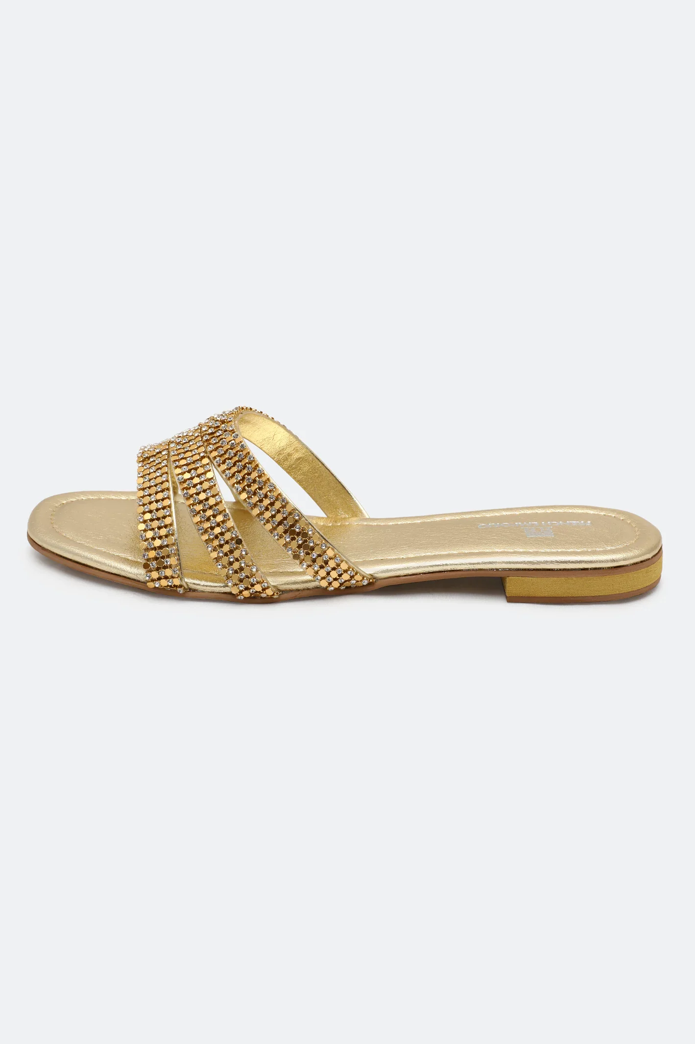 Golden Ladies Formal Slippers - Image 3