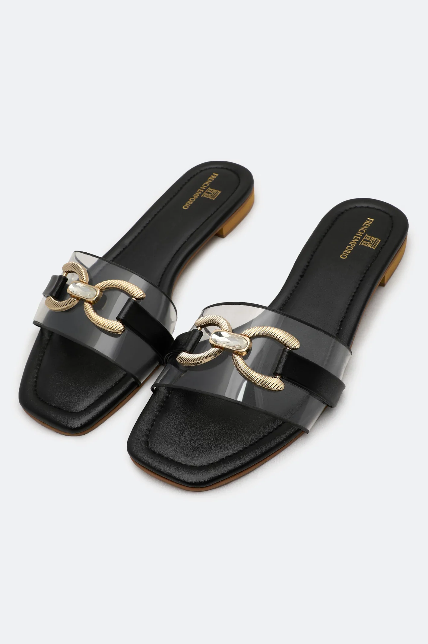 Black Ladies Casual Slippers - Image 4
