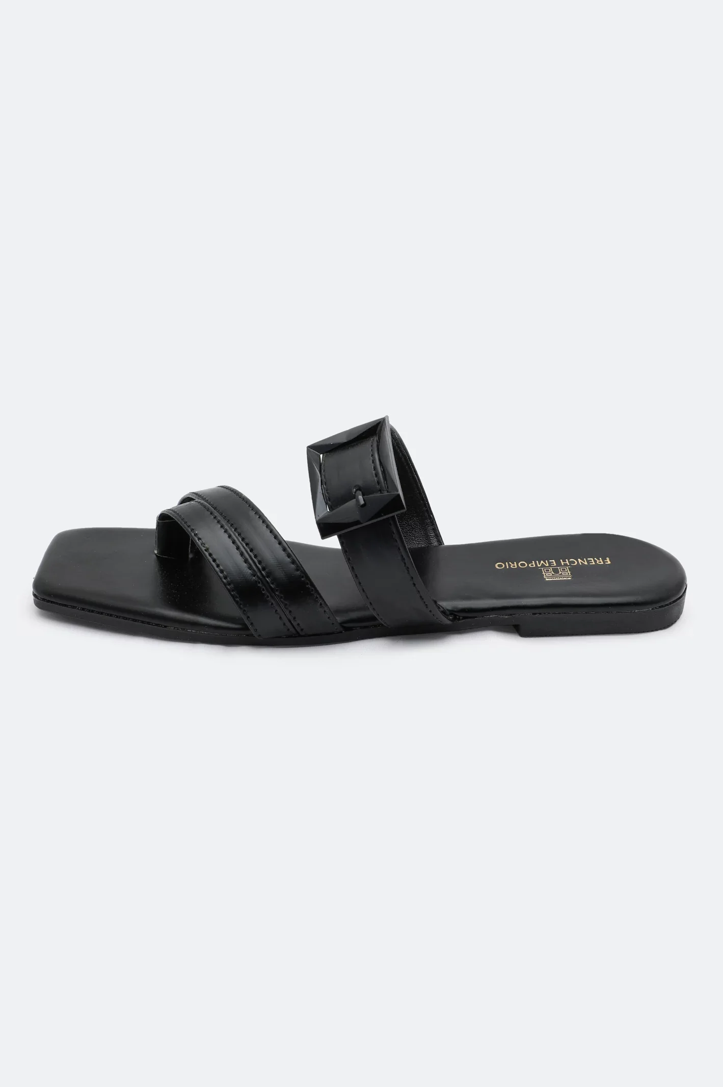 Black Ladies Casual Slippers - Image 3