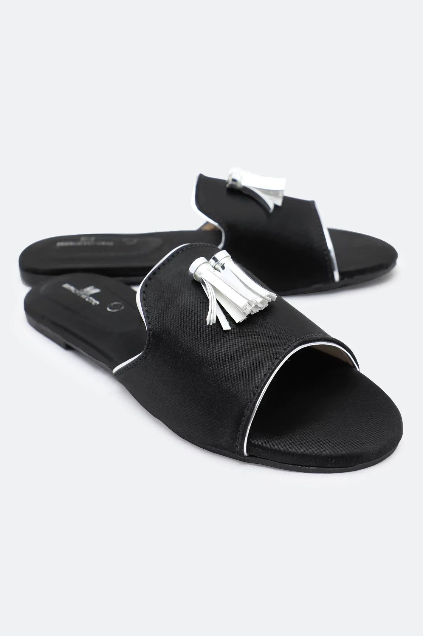 Black Ladies Casual Slippers