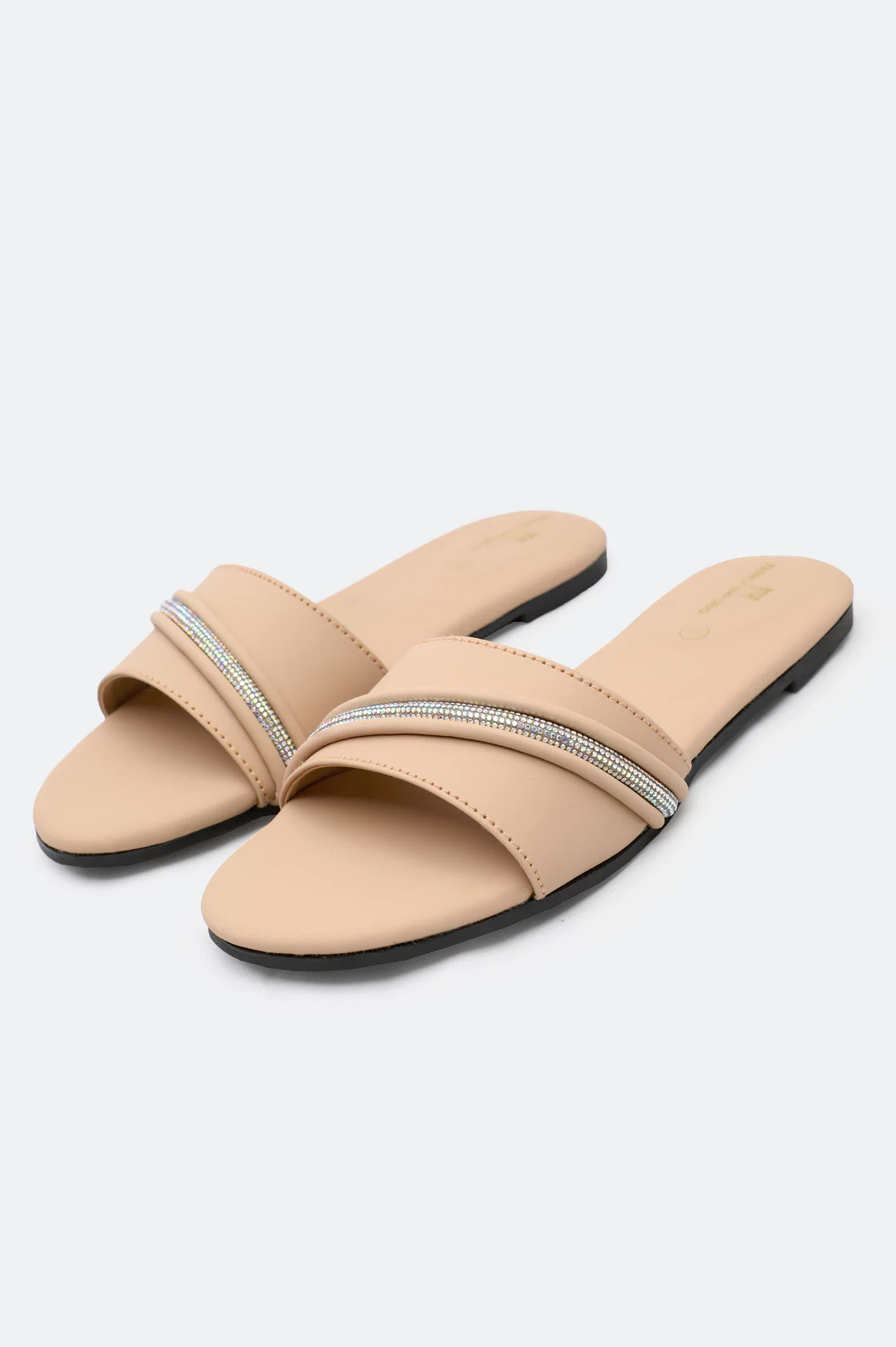 Peach Ladies Casual Slippers - Image 3