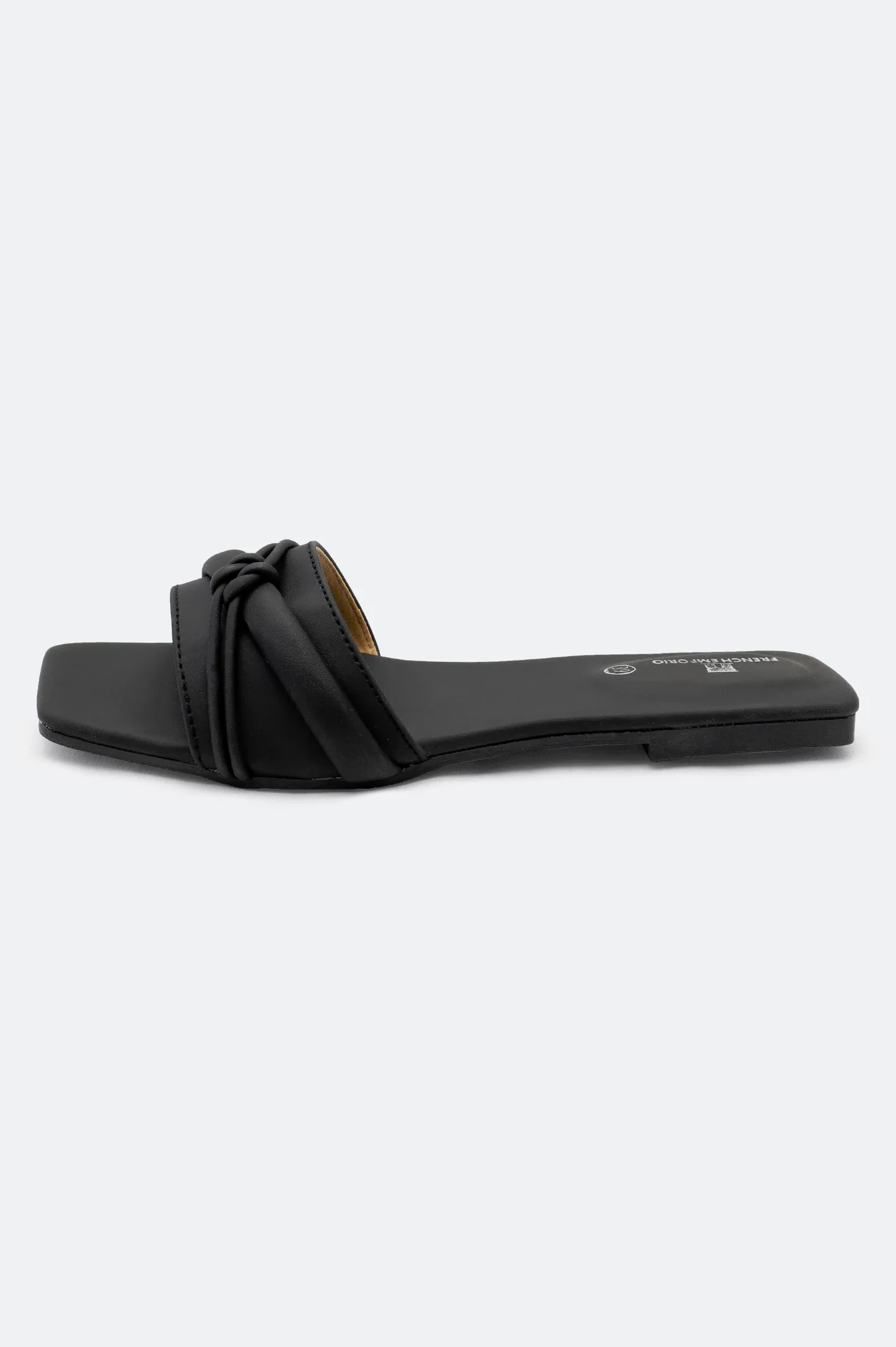 Black Ladies Casual Slippers - Image 3