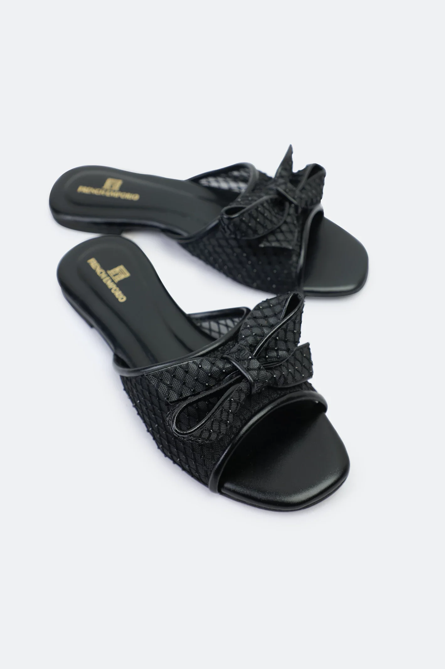 Ladies Black Formal Slippers