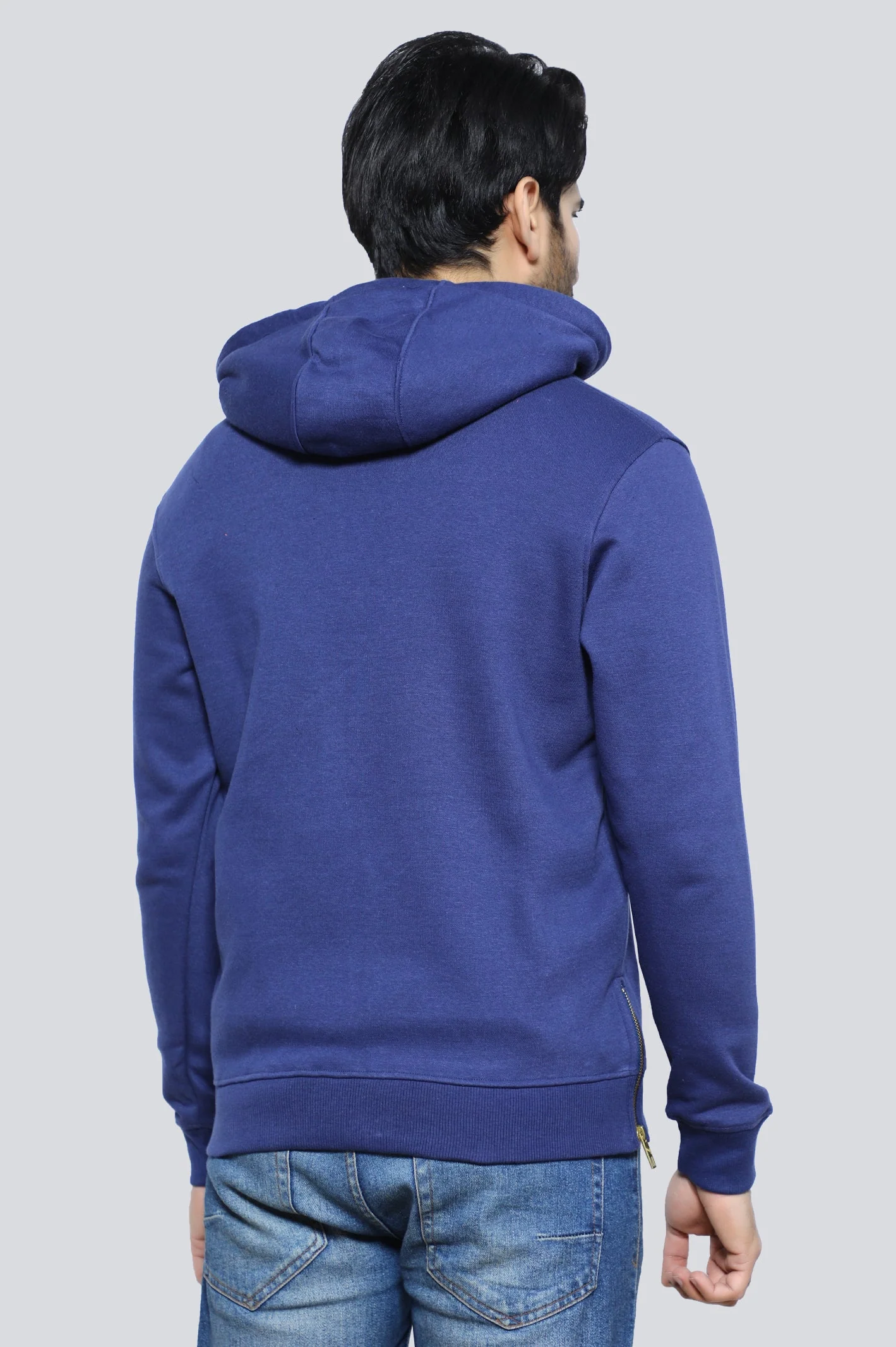 Basic Zipper Hoodie - Image 3