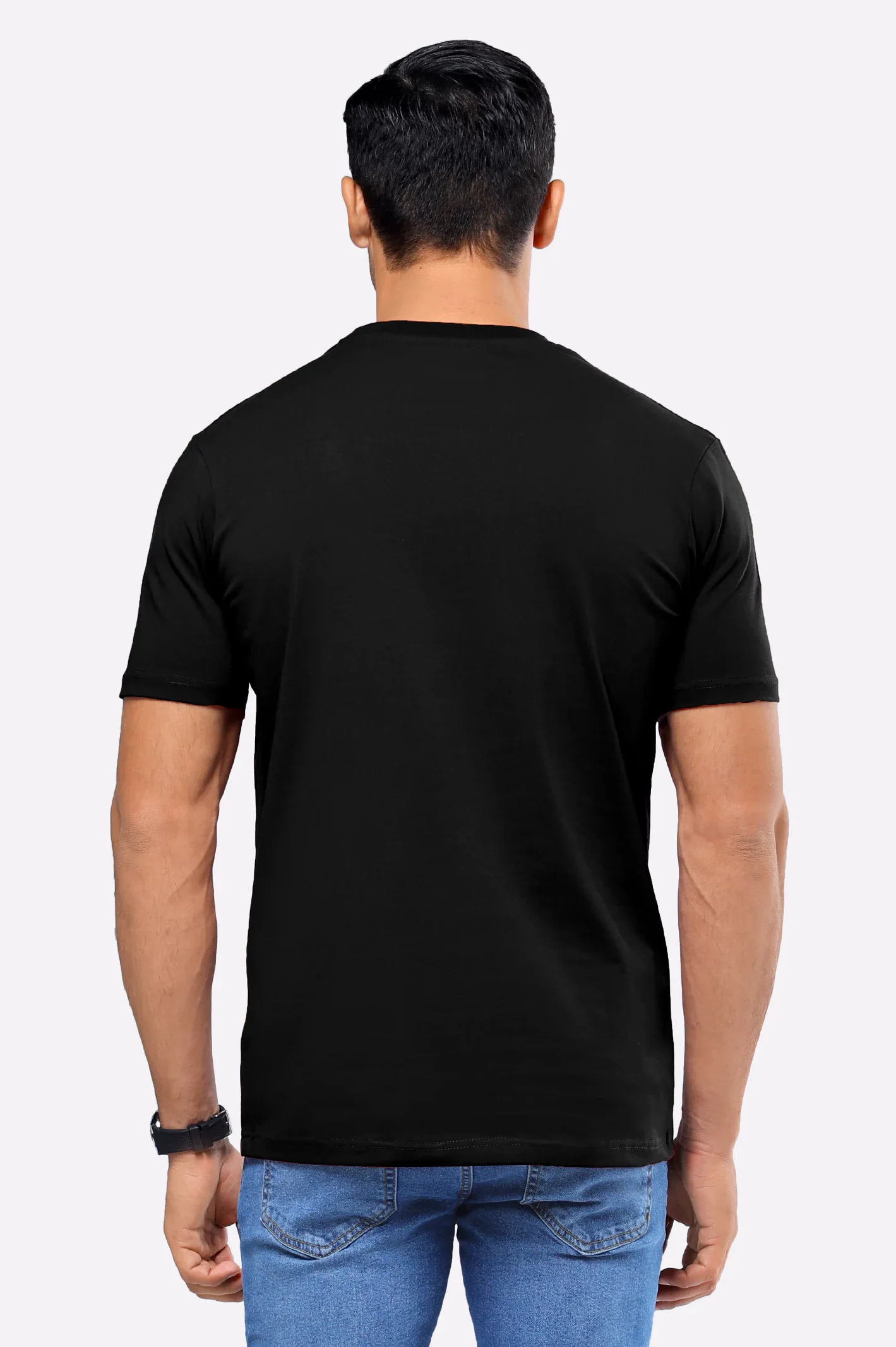 Basic Crew Neck T-Shirt - Image 3
