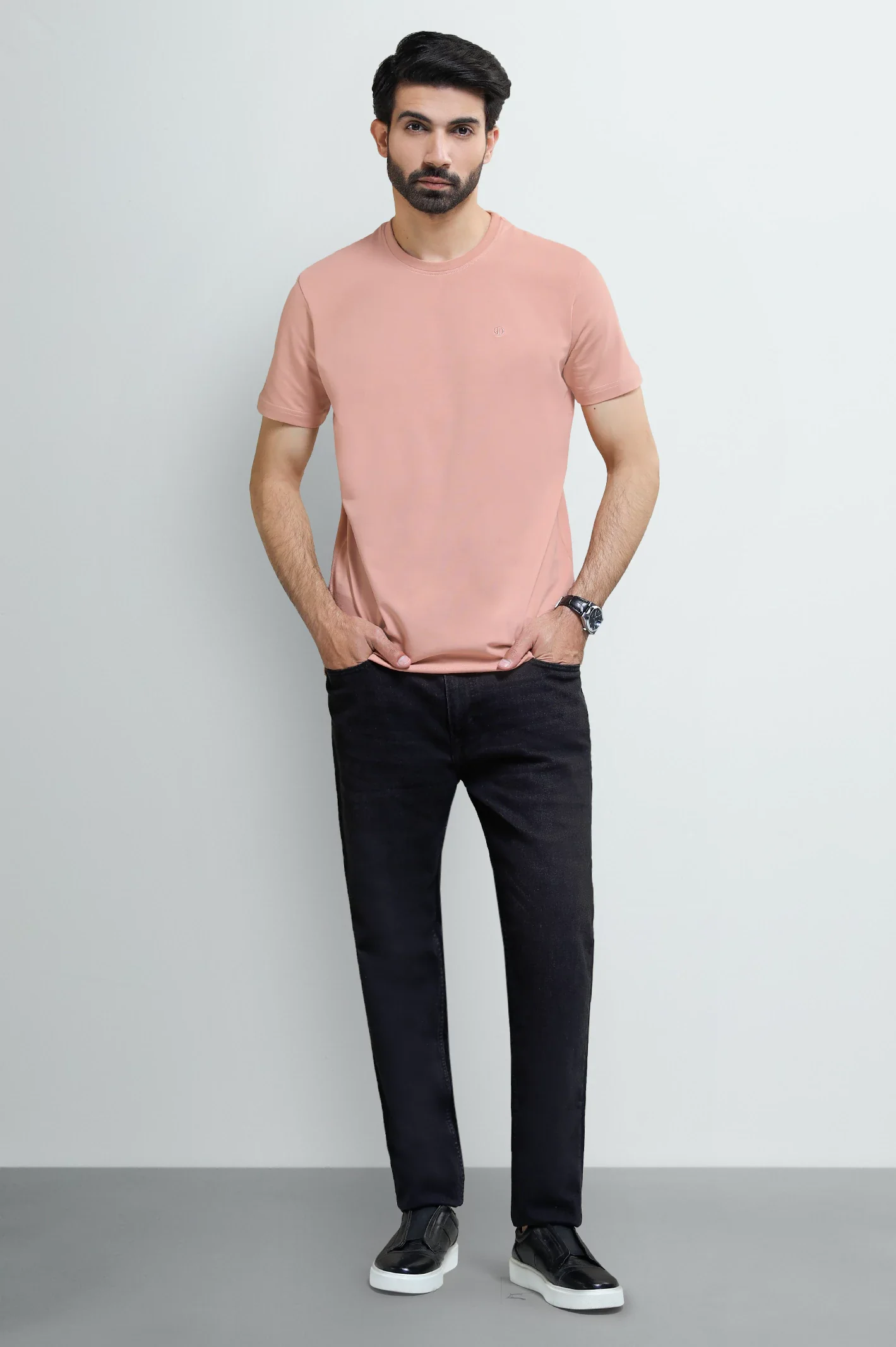 Basic Crew Neck T-Shirt - Image 2