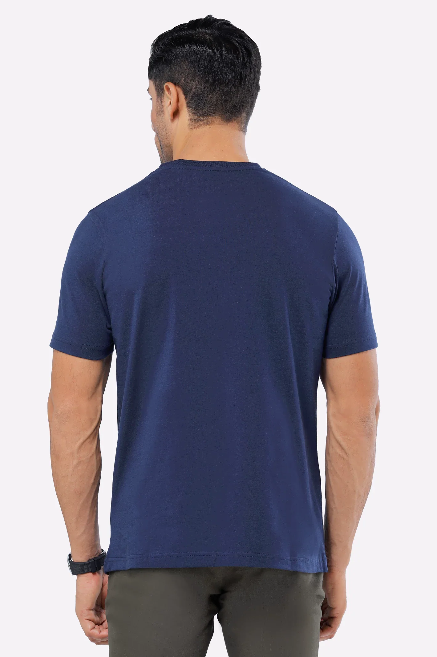 Basic Crew Neck T-Shirt - Image 3