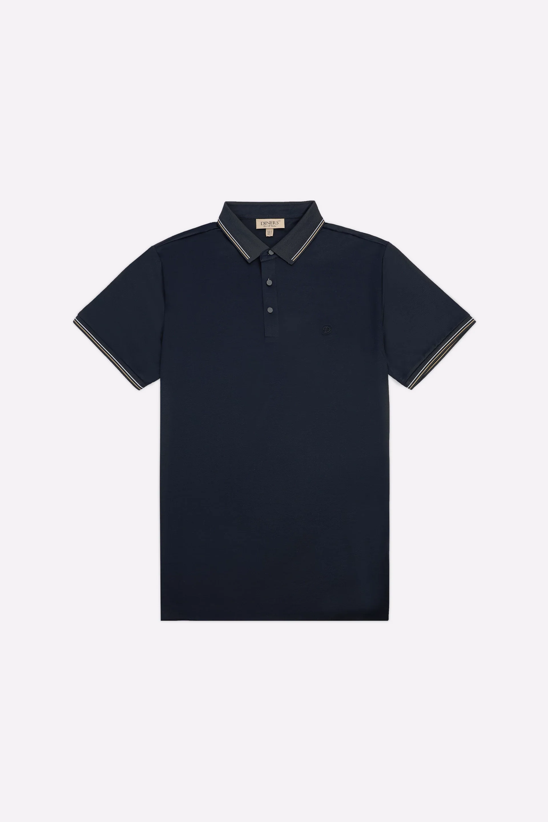 Navy Blue Dry Fit Polo - Image 2