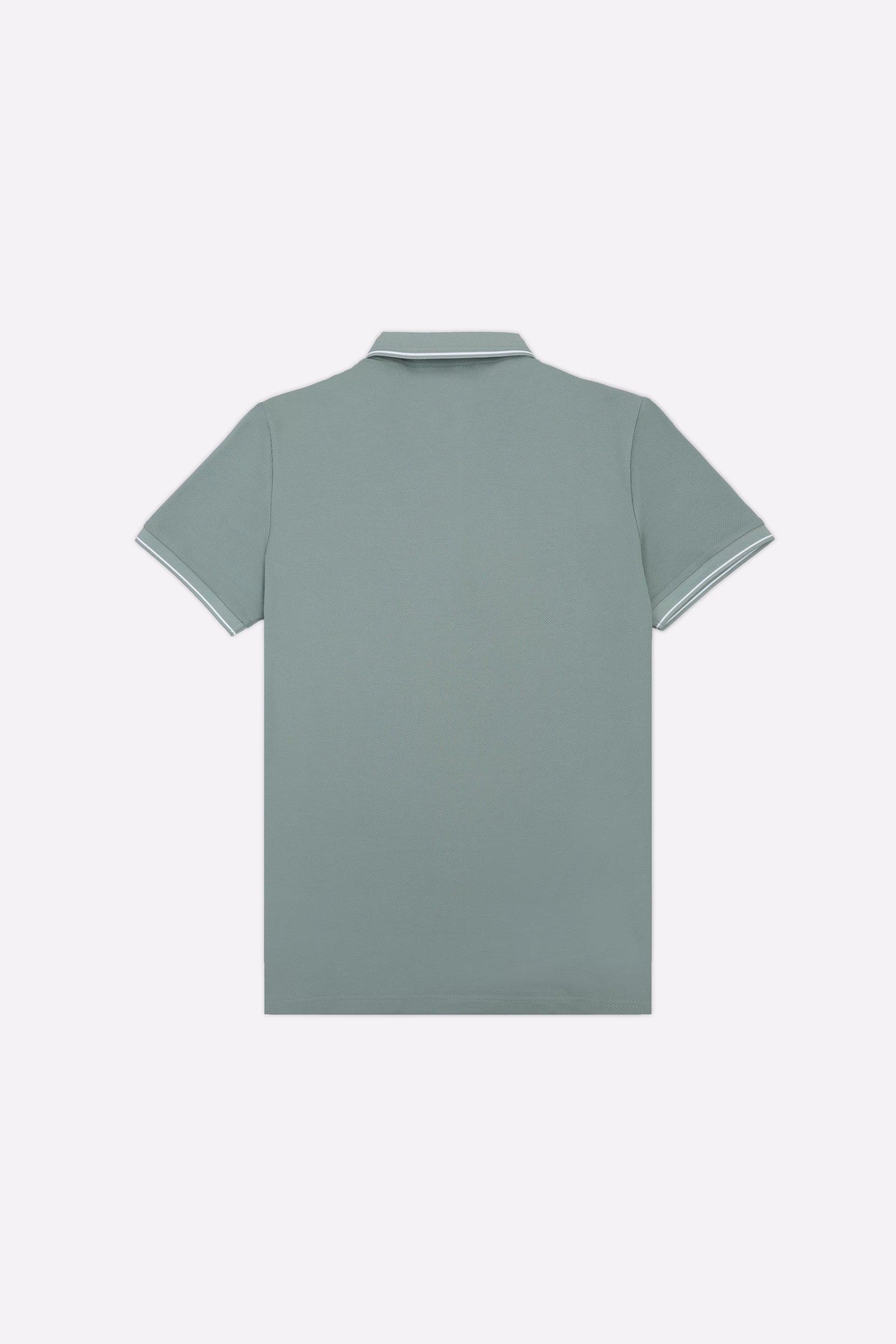 Light Green Basic Mercerized Polo - Image 6