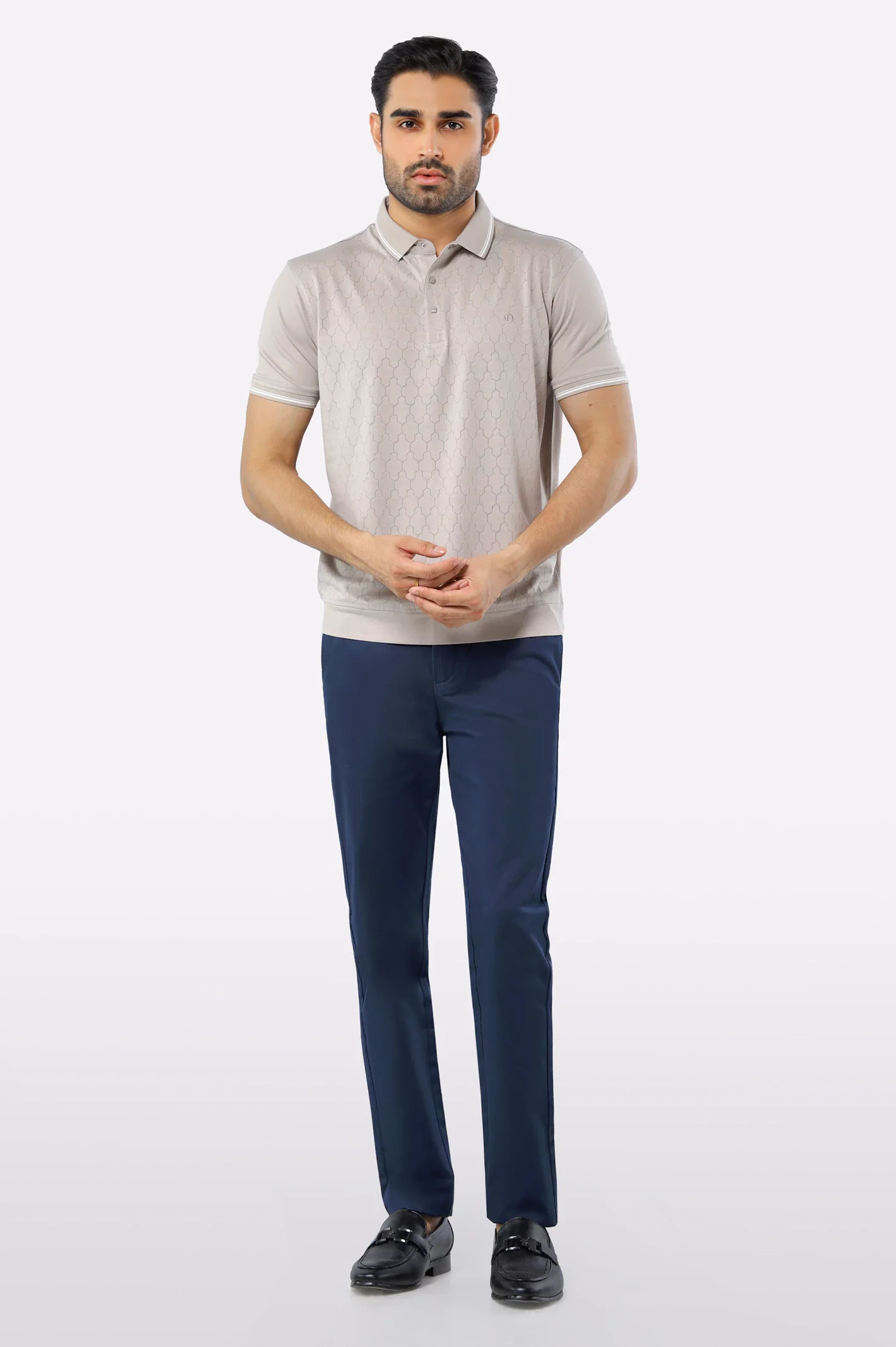 Sand Mercerized Polo - Image 2