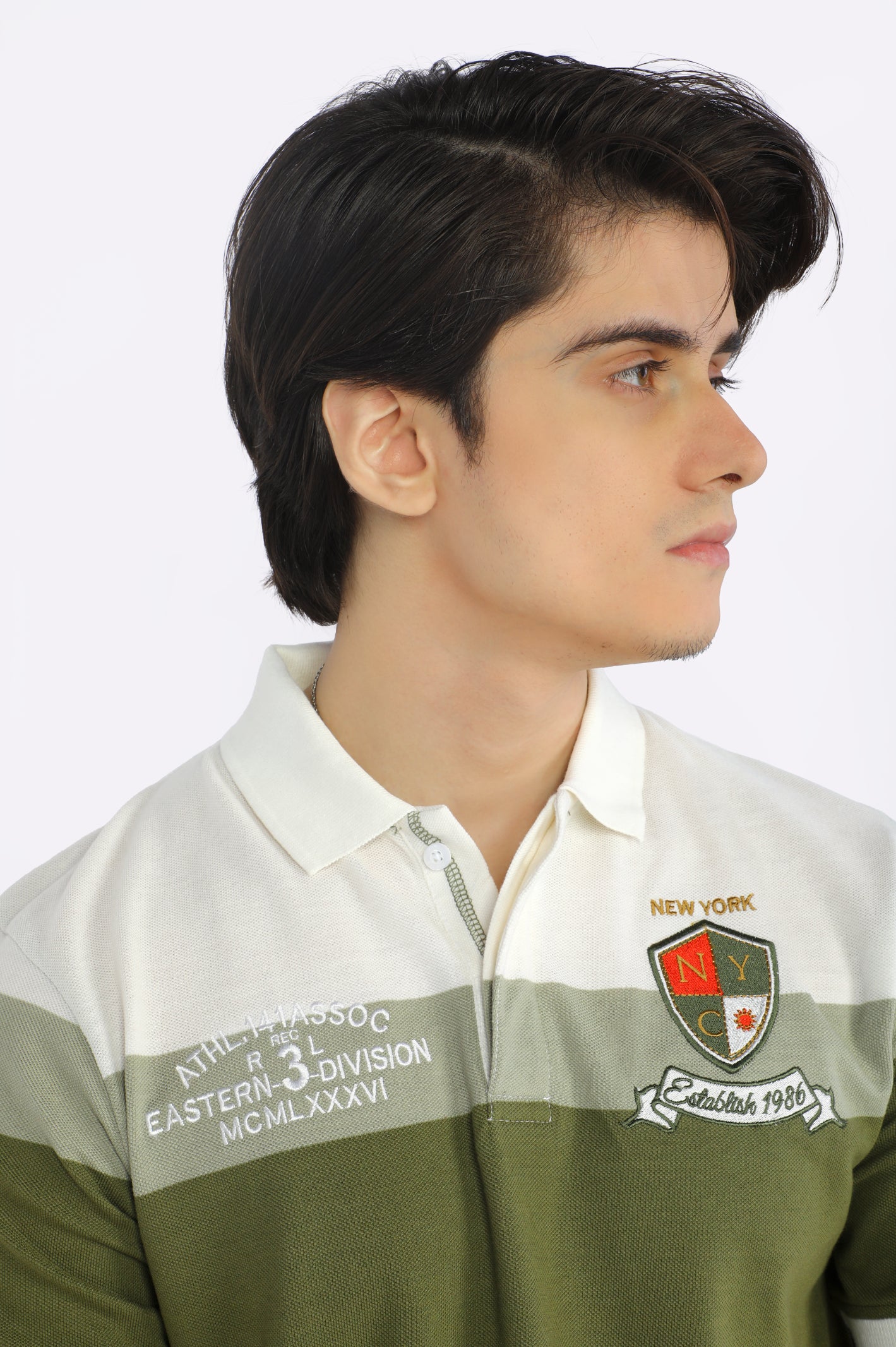 Color Block Polo Shirt - Image 2