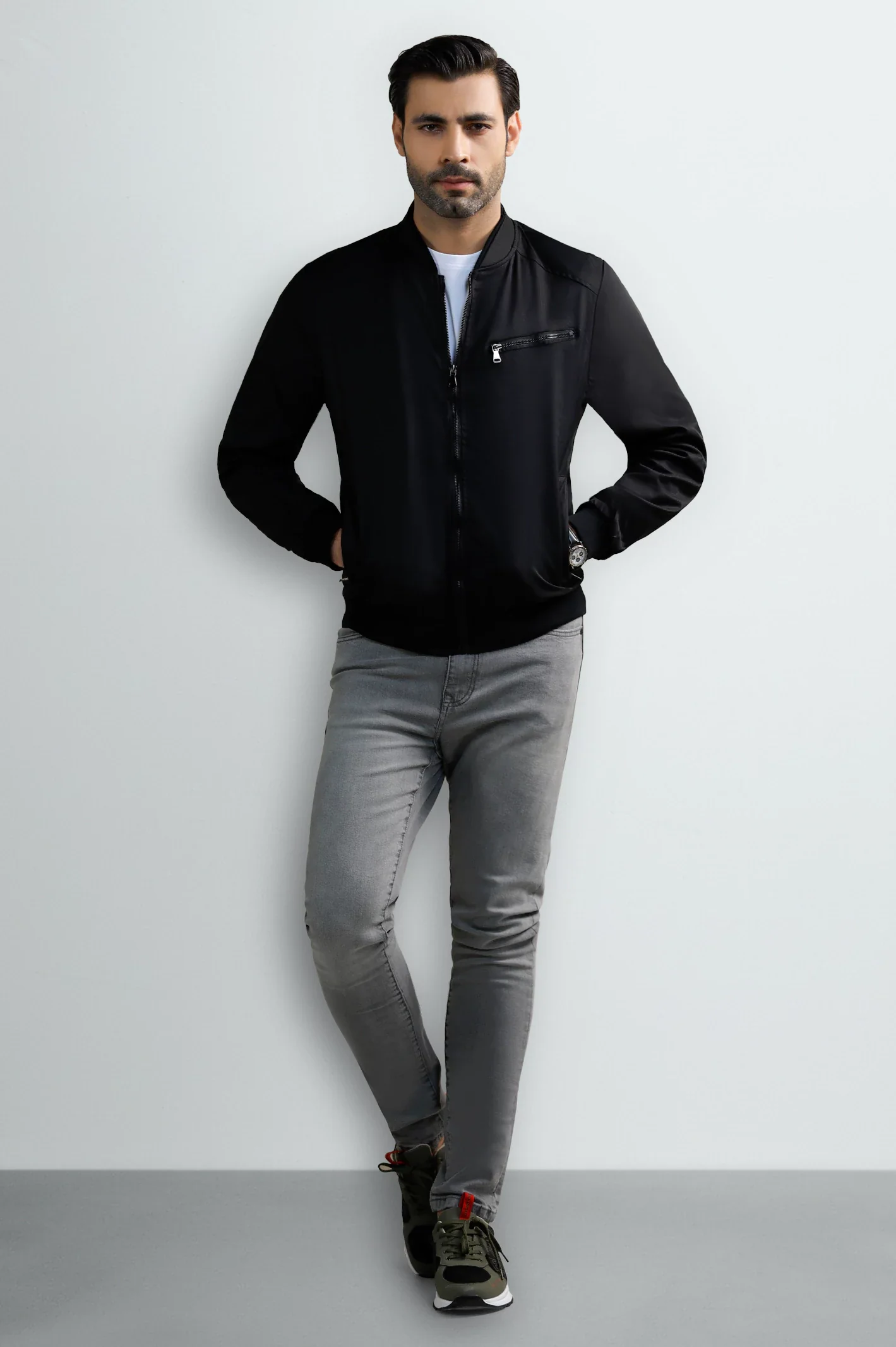 Black Men's Jacket - Image 2