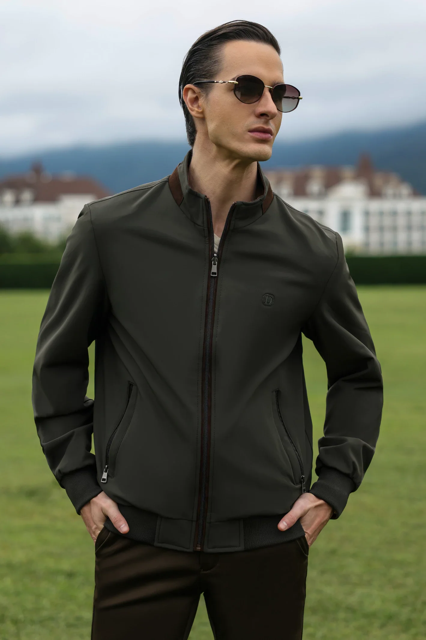 Olive Jacket Reversible