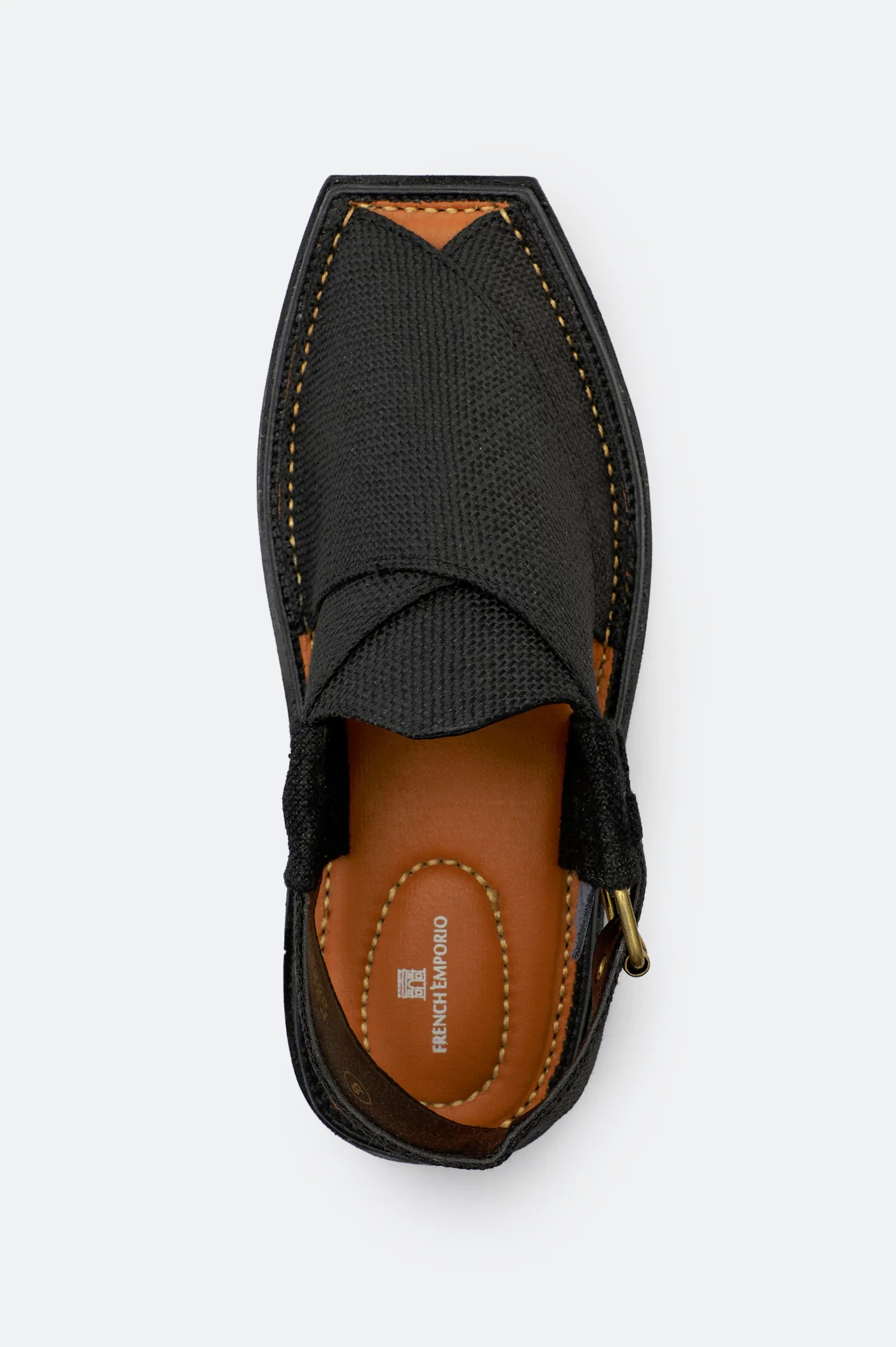 Men Black Sandals - Image 3