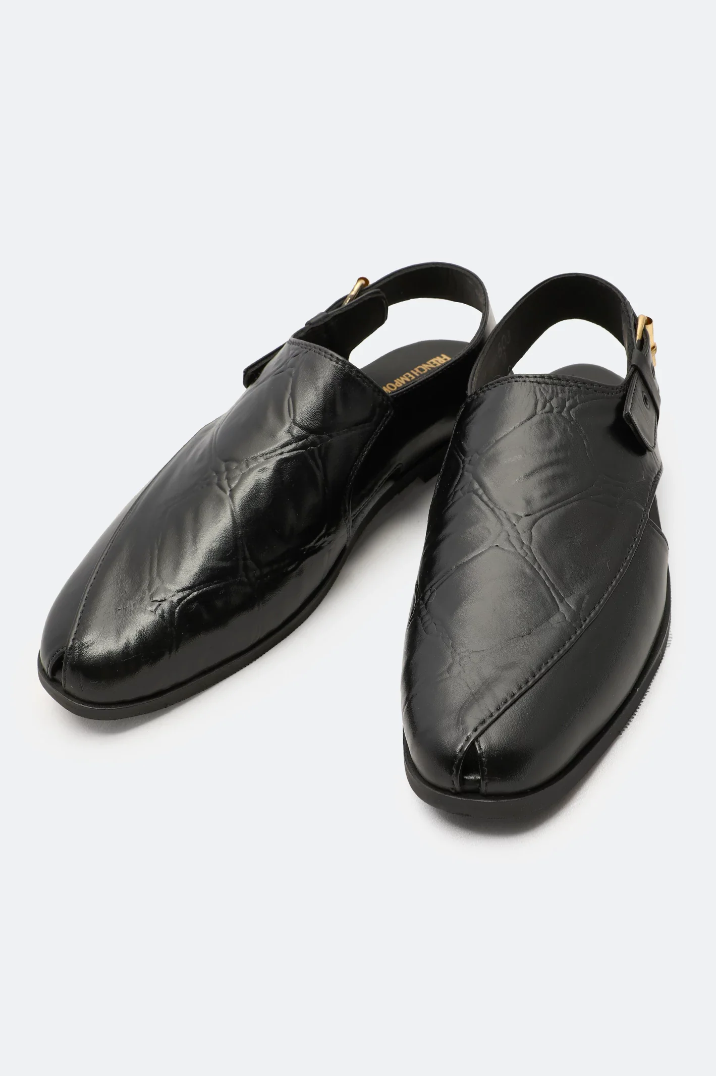 Black French Emporio Sandal