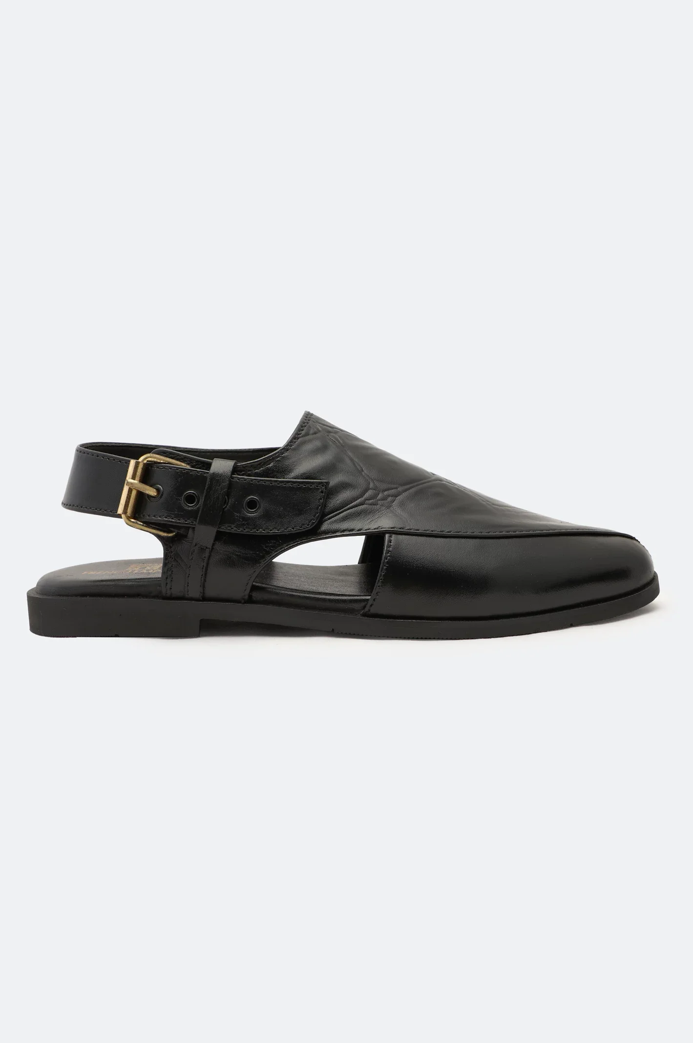 Black French Emporio Sandal - Image 2