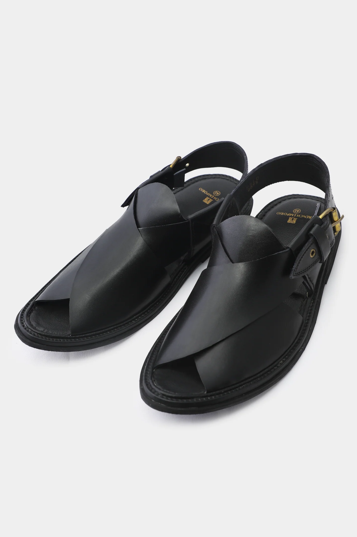 Men Black Sandals