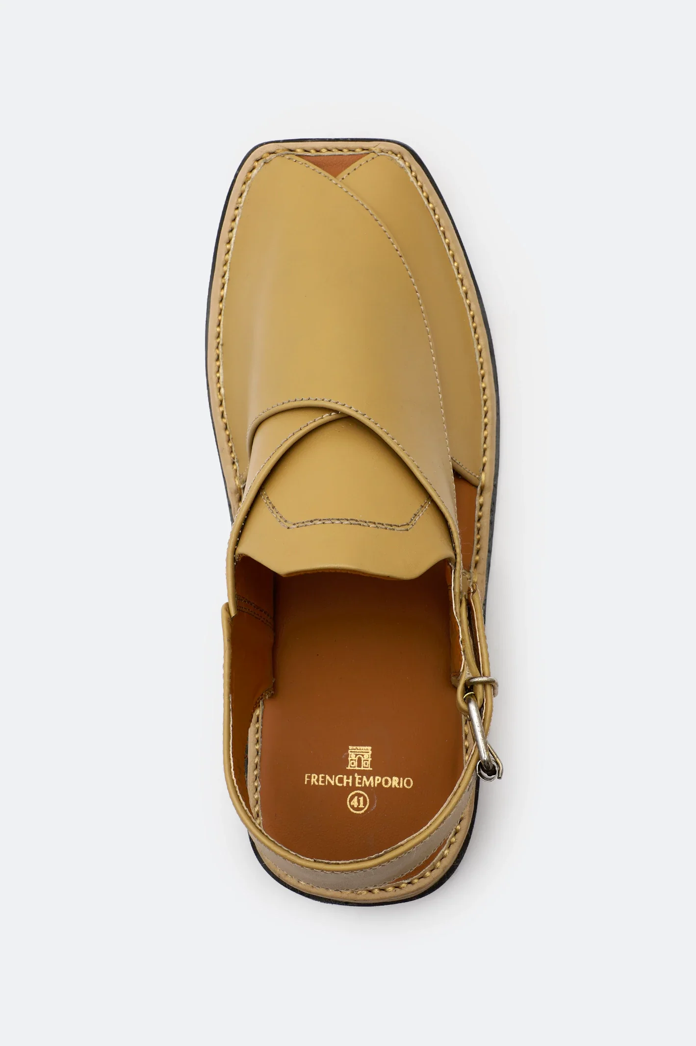 Beige Sandal for Men - Image 3