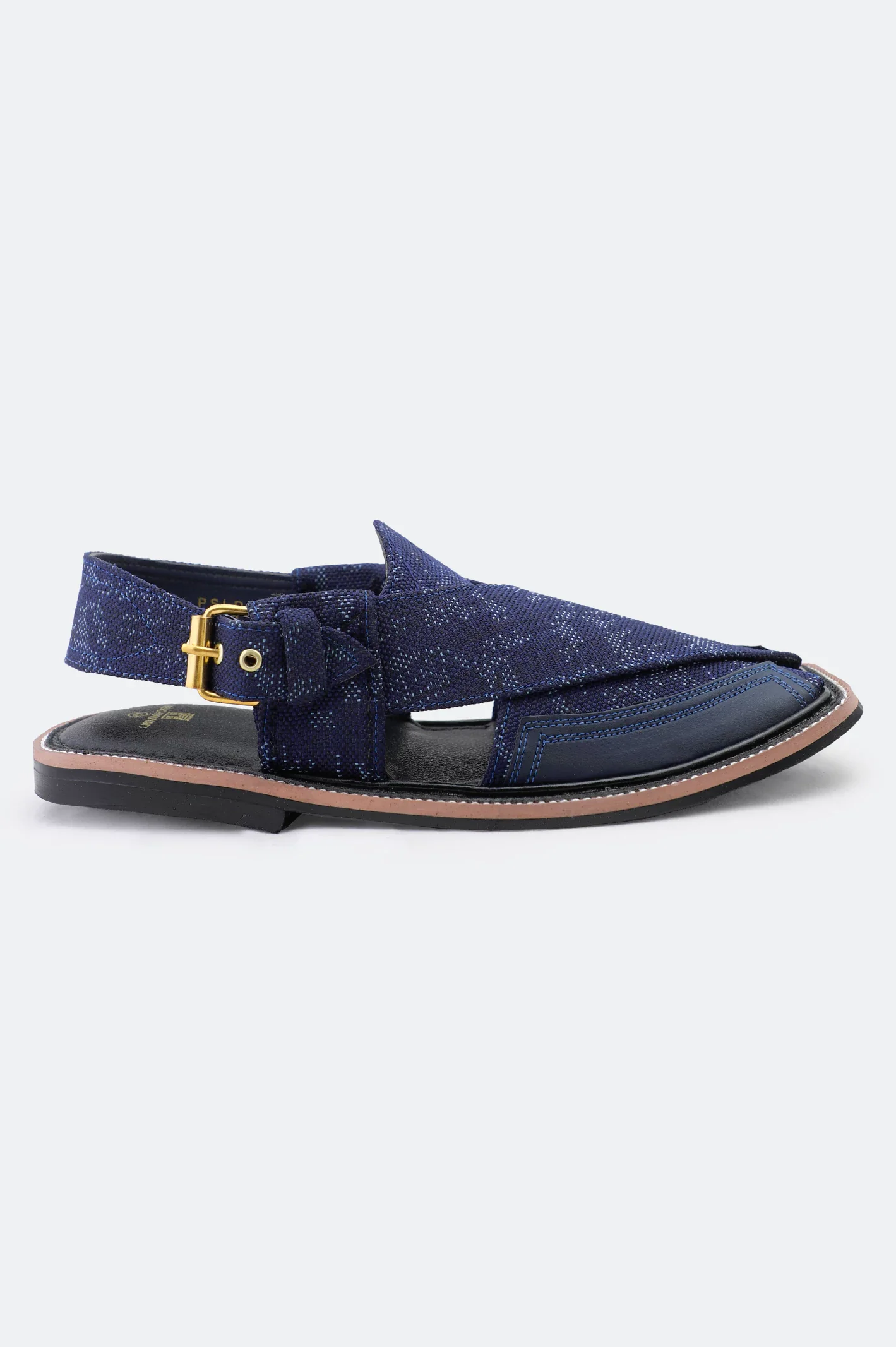 Blue Casual Peshawari Sandal - Image 2