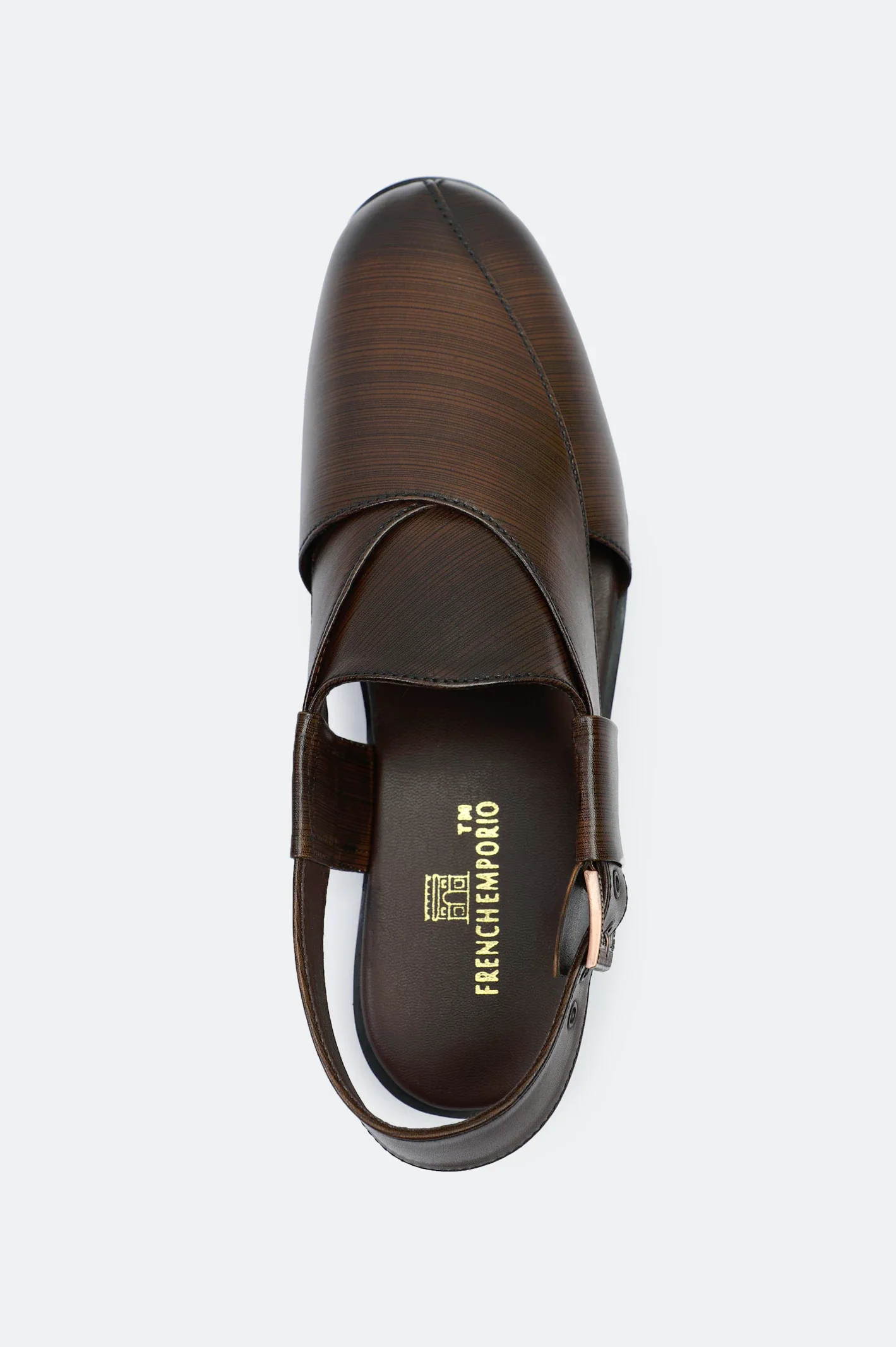 Brown Casual Peshawari Sandal - Image 3