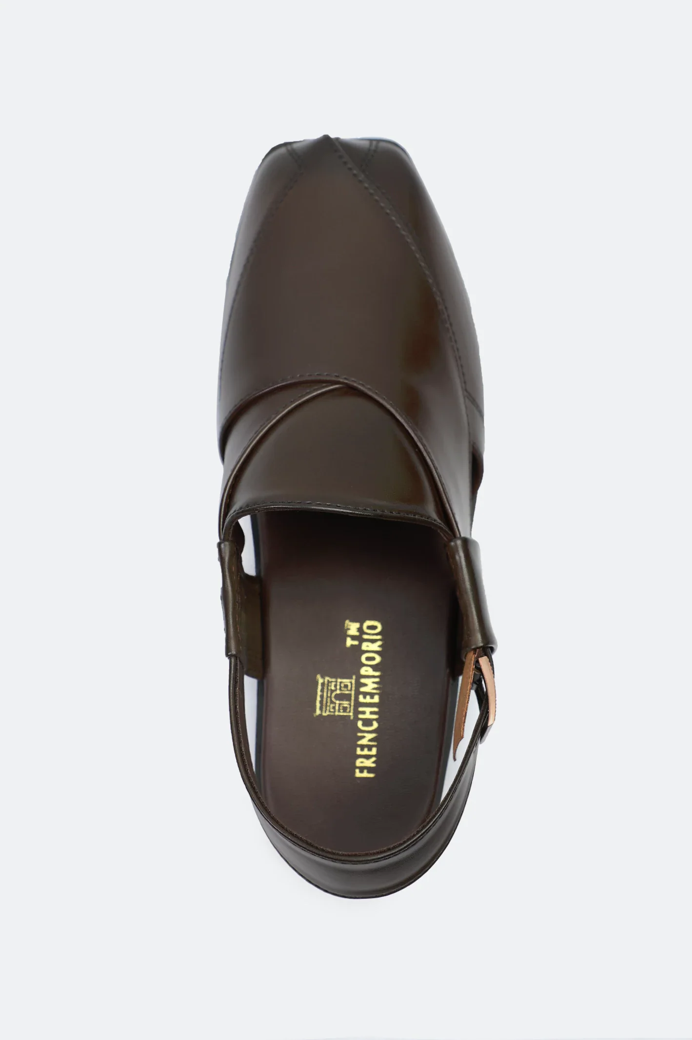 Brown Casual Peshawari Sandal - Image 3